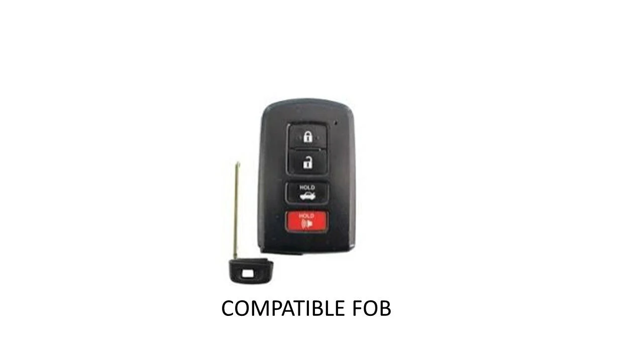 Injection Fob IF003 (V1 4 Button) - RED - Image 4