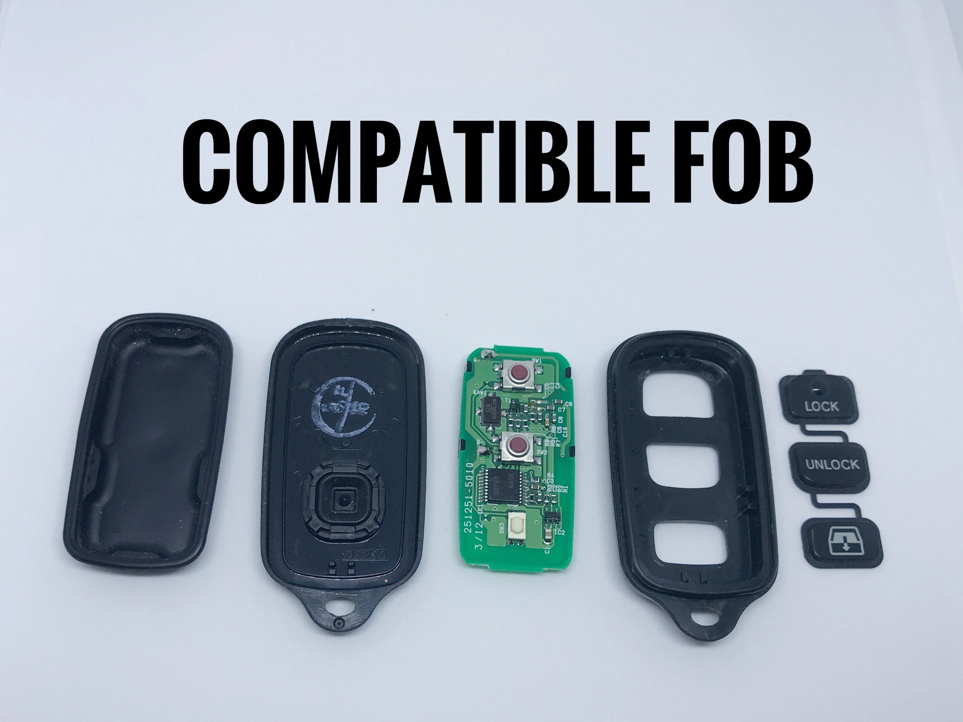 Injection Fob IF004 (3rd/4th Gen 4Runner) - GREEN - Image 13