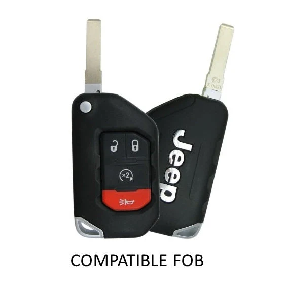 Injection Fob IF013 (Wrangler JL / Gladiator JT) - BLACK - Image 12