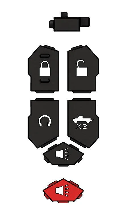 Injection Fob IF018 (2019+ Chevy/GMC Truck) - BLACK - Image 5