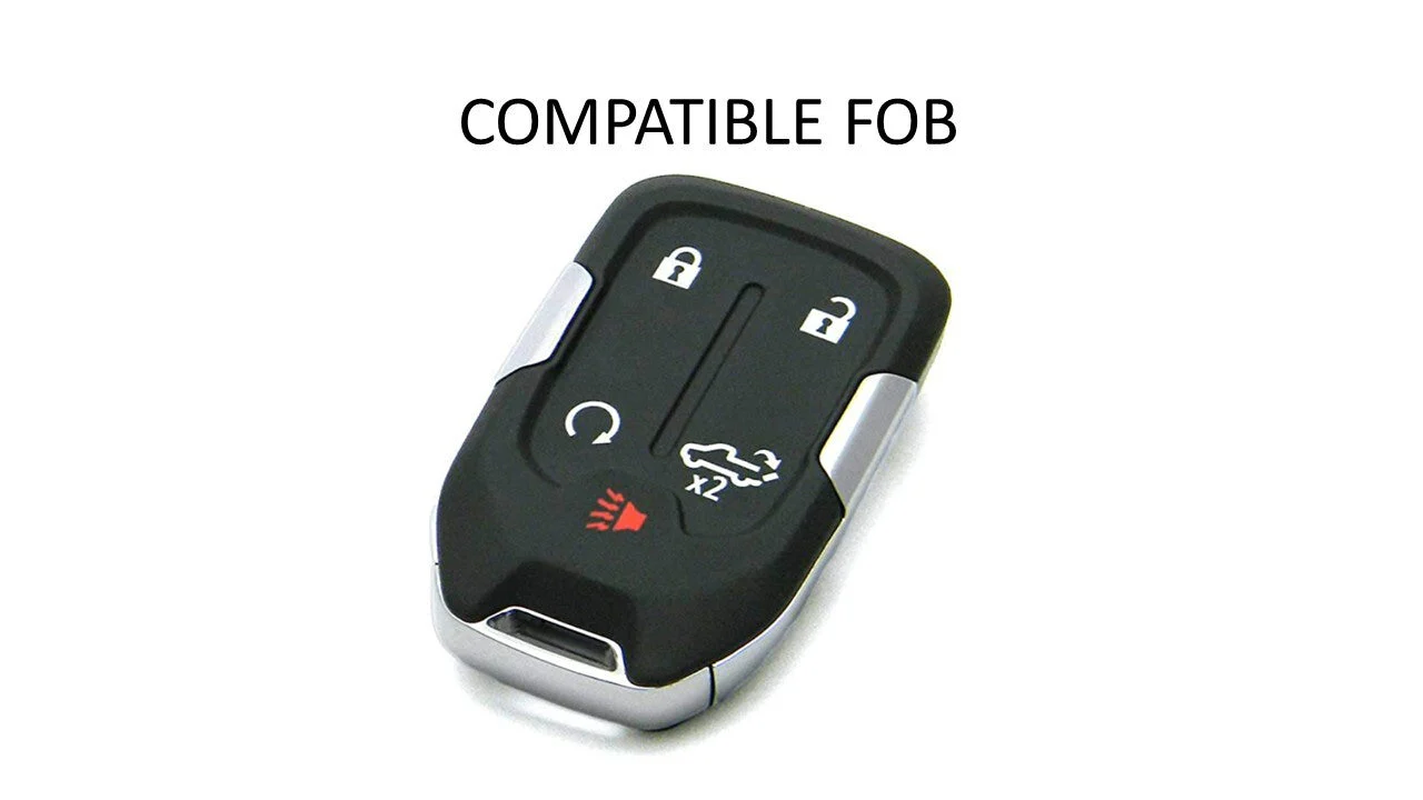 Injection Fob IF018 (2019+ Chevy/GMC Truck) - WHITE - Image 4