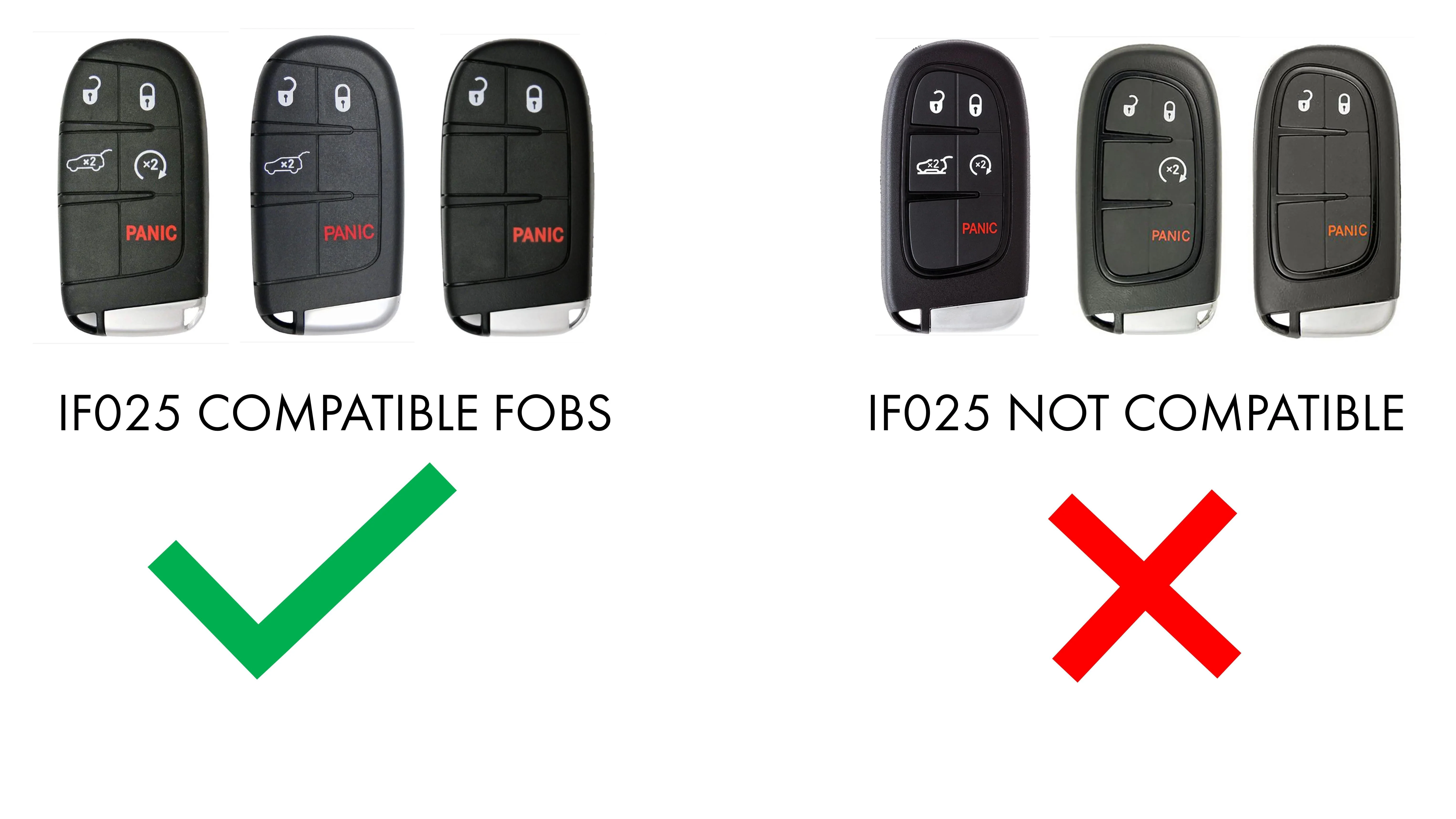 Injection Fob IF025 (Jeep Smart) - BLACK - Image 4
