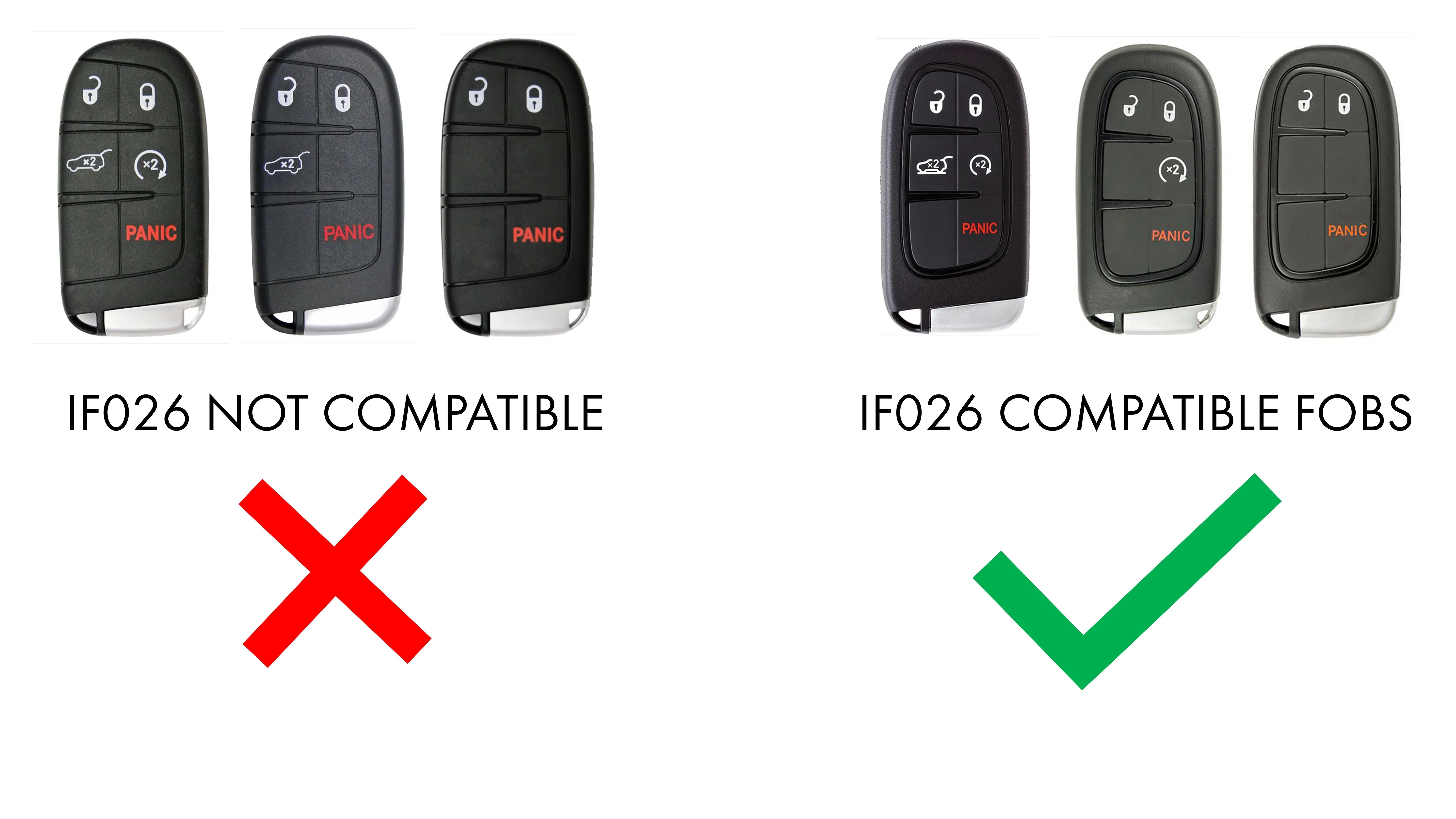 Injection Fob IF026 (Jeep Smart) - TAN - Image 4