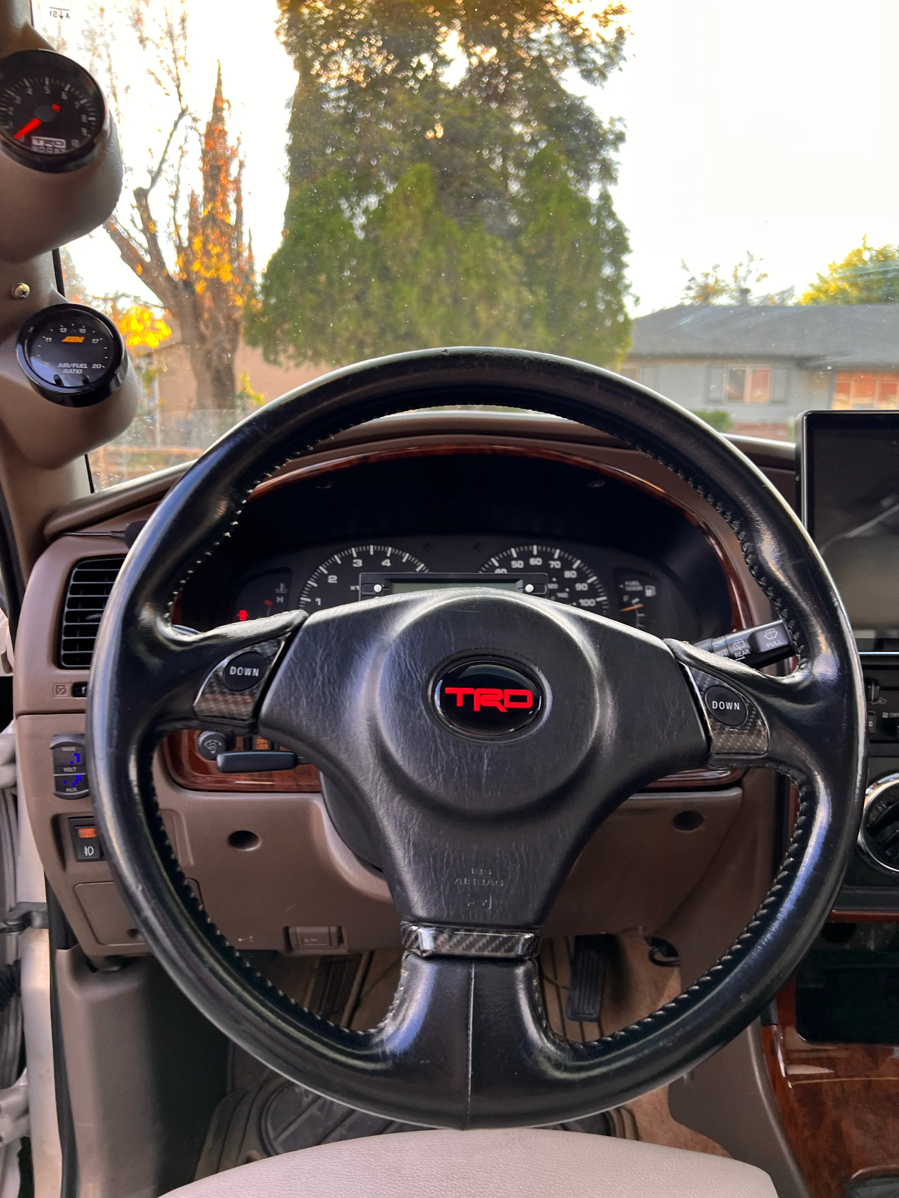 IS300 Steering Wheel Swap TRD Emblem - Image 2