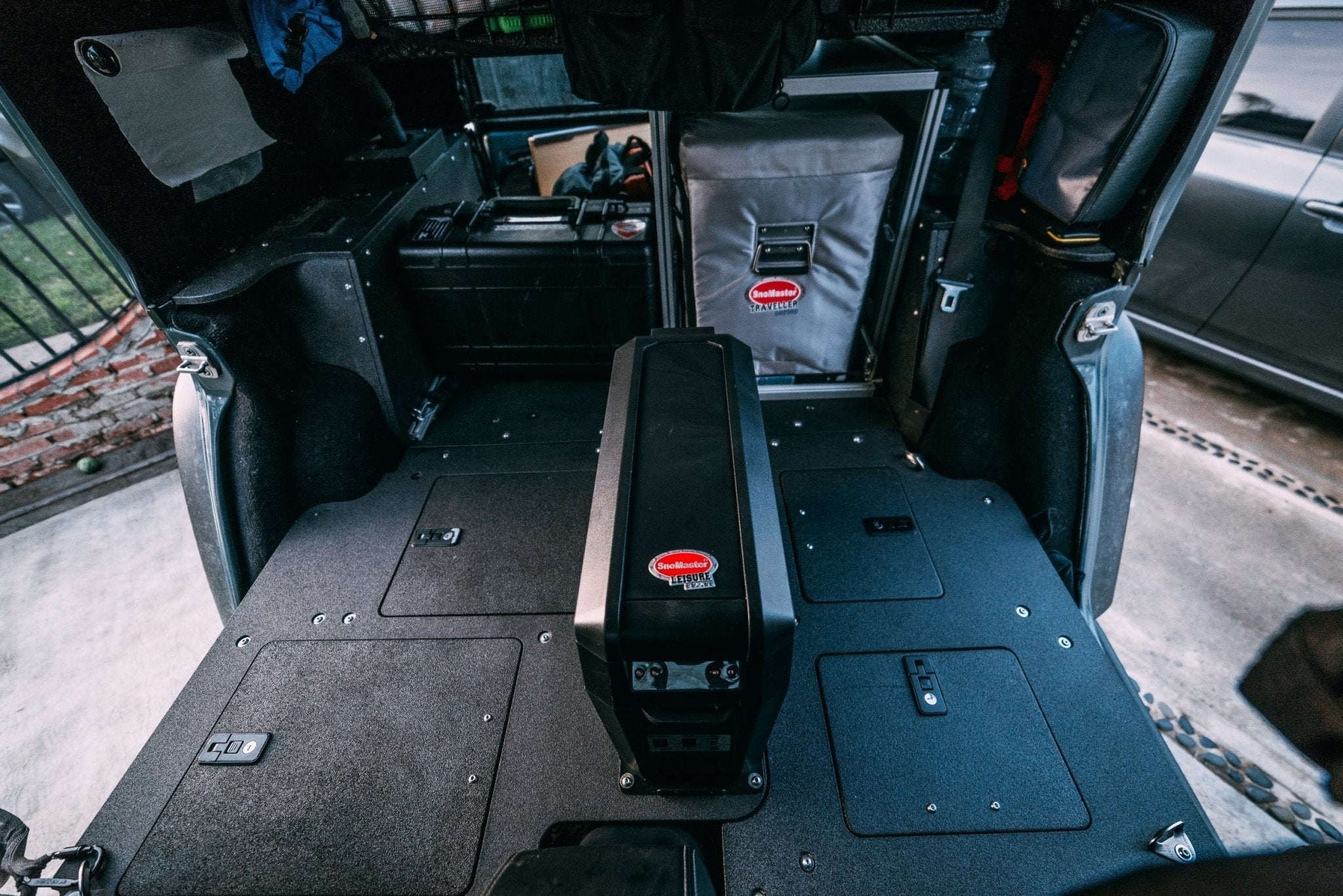 Jeep Wrangler 2007-2018 JKU 4 Door - Second Row Seat Delete Plate System - Image 27