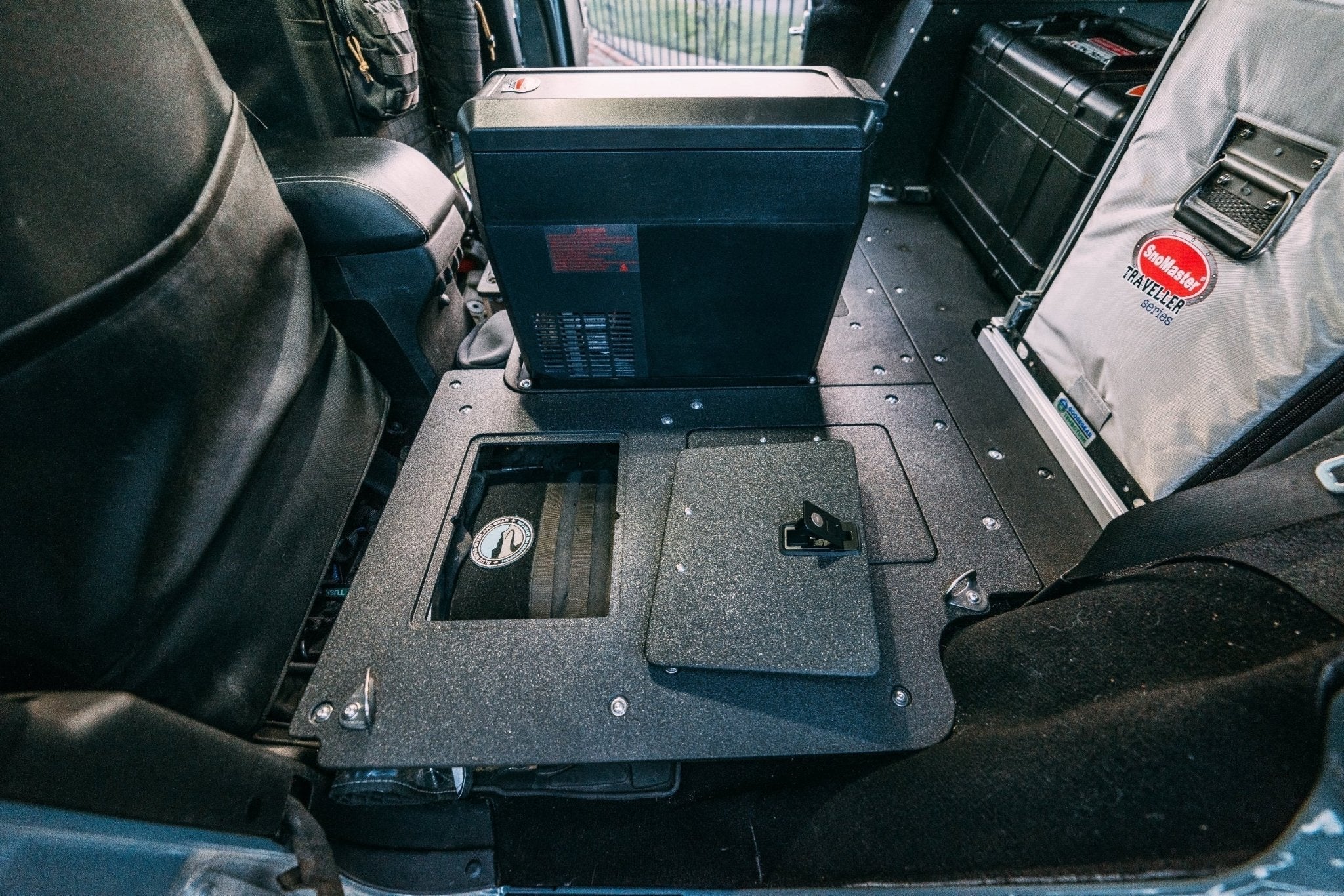 Jeep Wrangler 2007-2018 JKU 4 Door - Second Row Seat Delete Plate System - Image 29
