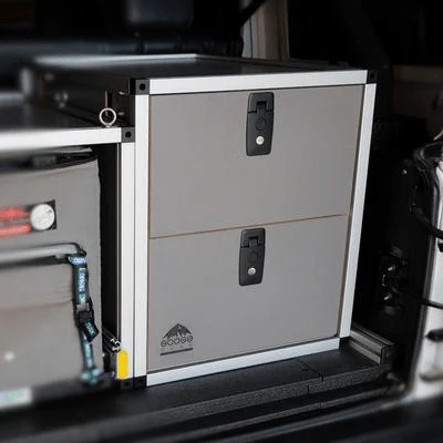 Jeep Wrangler JK 2007-2018 2 Door - Double Drawer Module 19 3/16" Wide x 28" Depth - Image 2