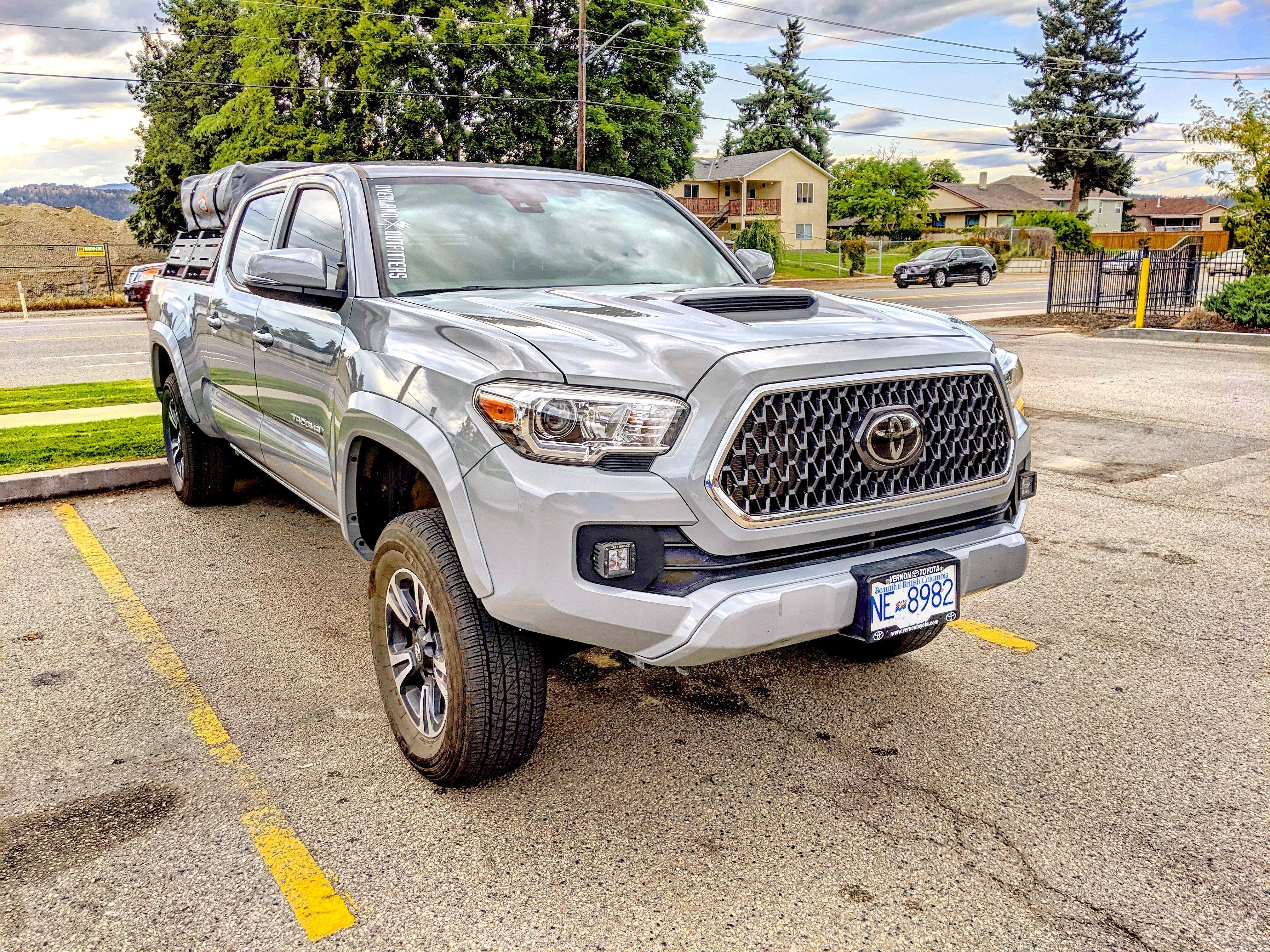 LED Fog Light Pod Replacements Brackets Kit For 2016-2023 Toyota Tacoma - Image 8