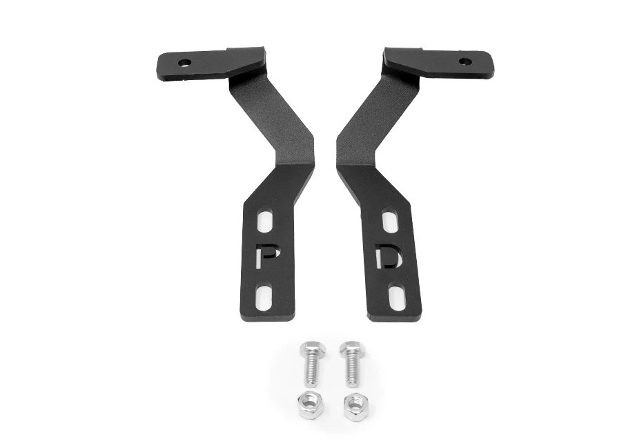 Low Profile Ditch Light Brackets Kit Fits 2019-2022 Ford Ranger - Image 2