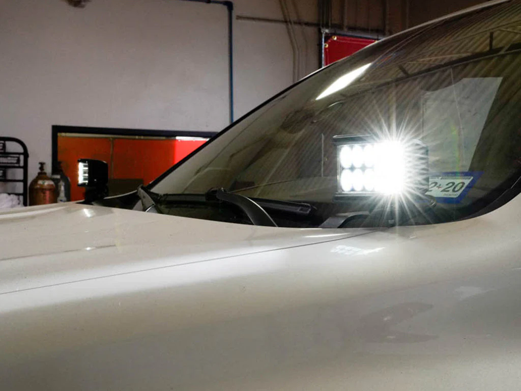 Low Profile LED Ditch Light Brackets Kit For 2010-2022 Lexus GX 460 - Image 11