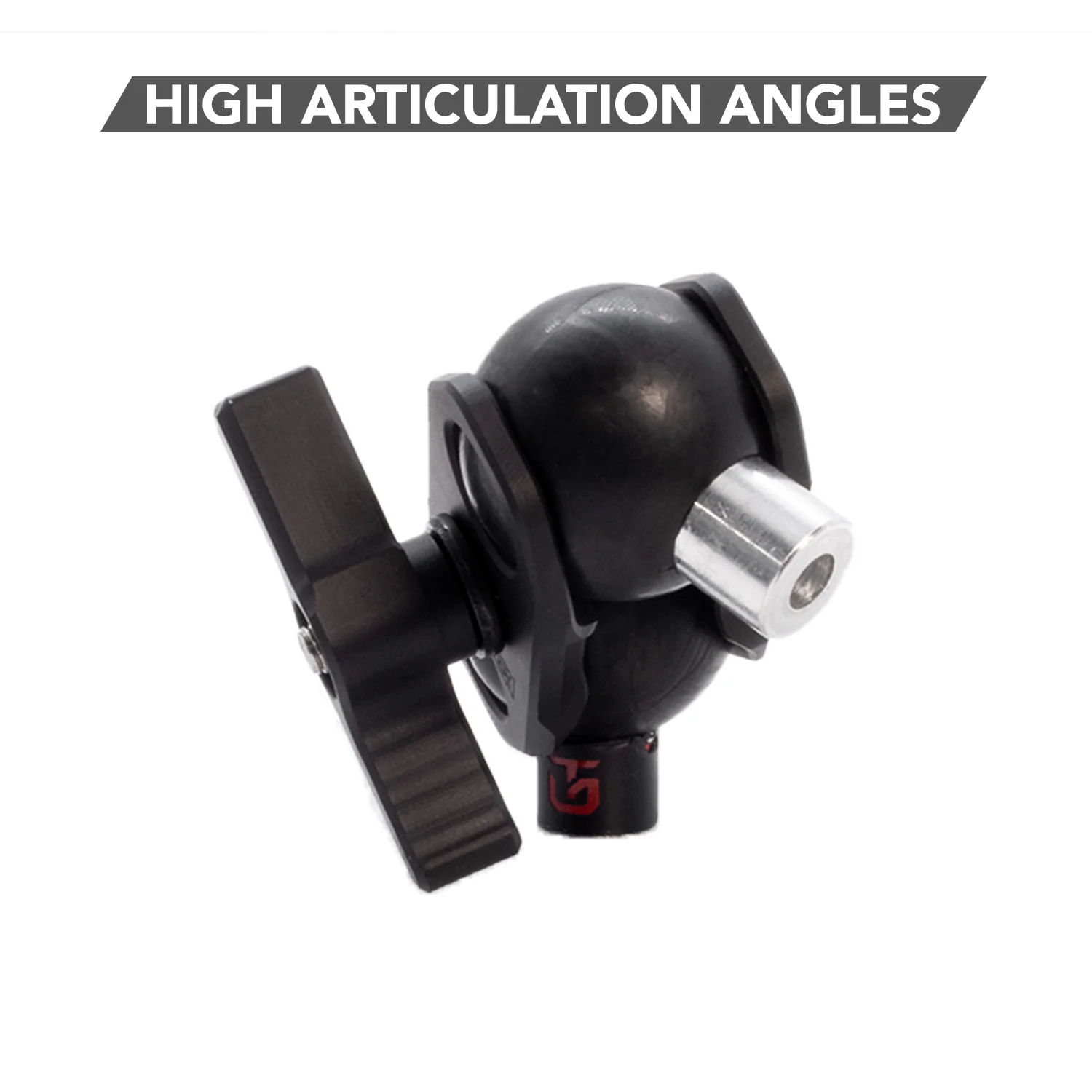 Mach 125 Arm - Short Machined Aluminum 1" Ball Mount Arm - Image 4