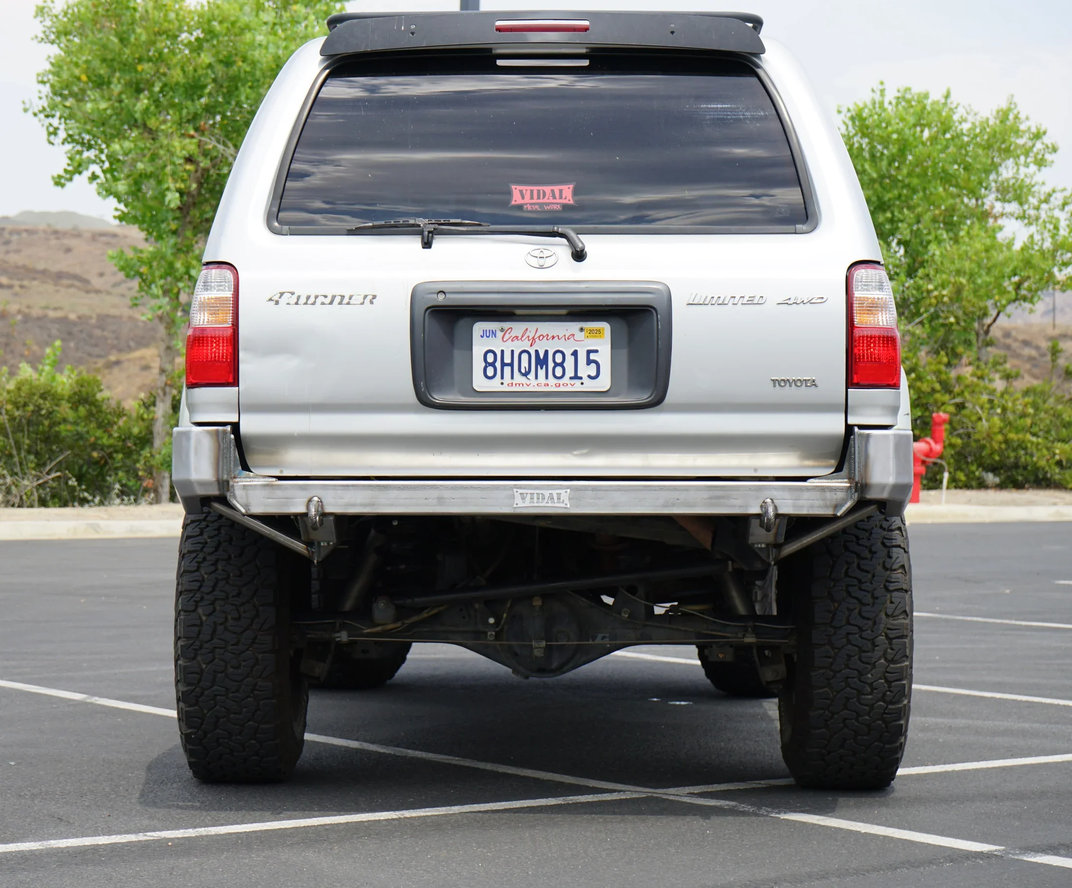 NIGHTHAWK Rear Bumper for 3rd Gen 4Runners (1996-2002) WELDED - Image 9