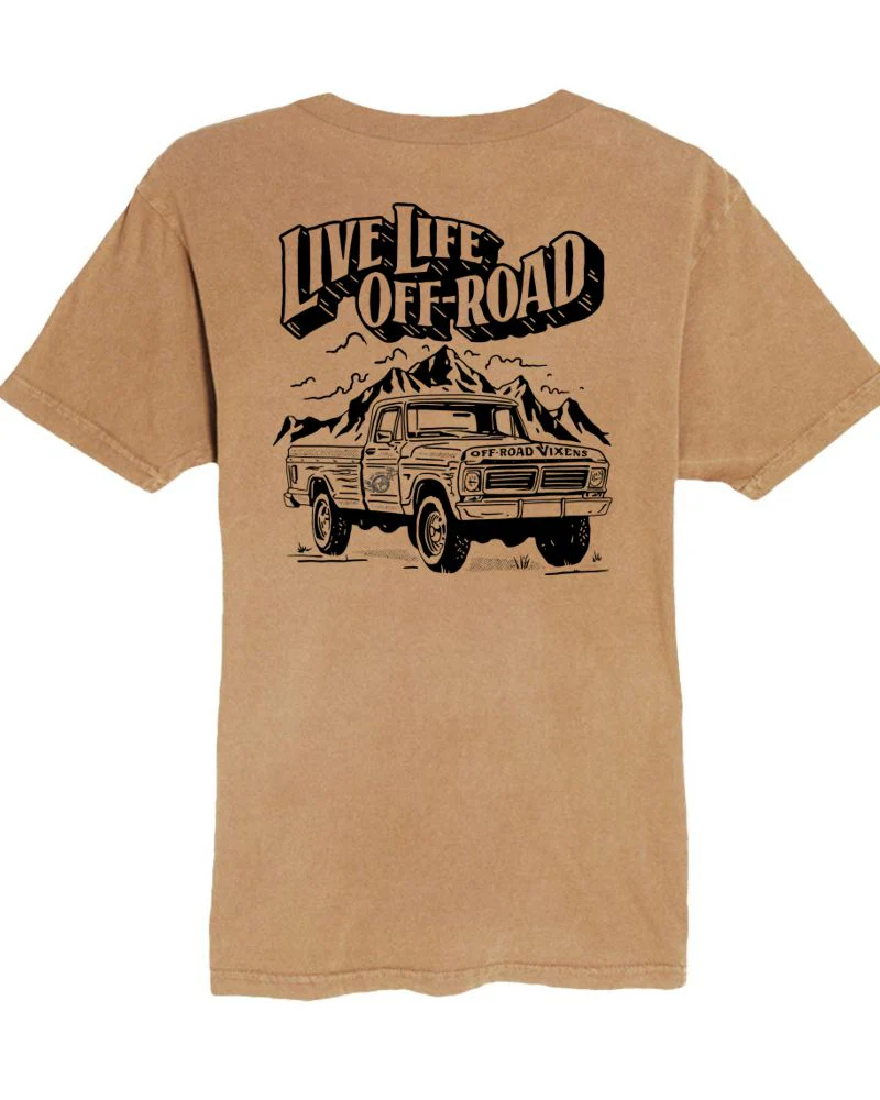 Off-Road Life Vintage Tee - Image 4