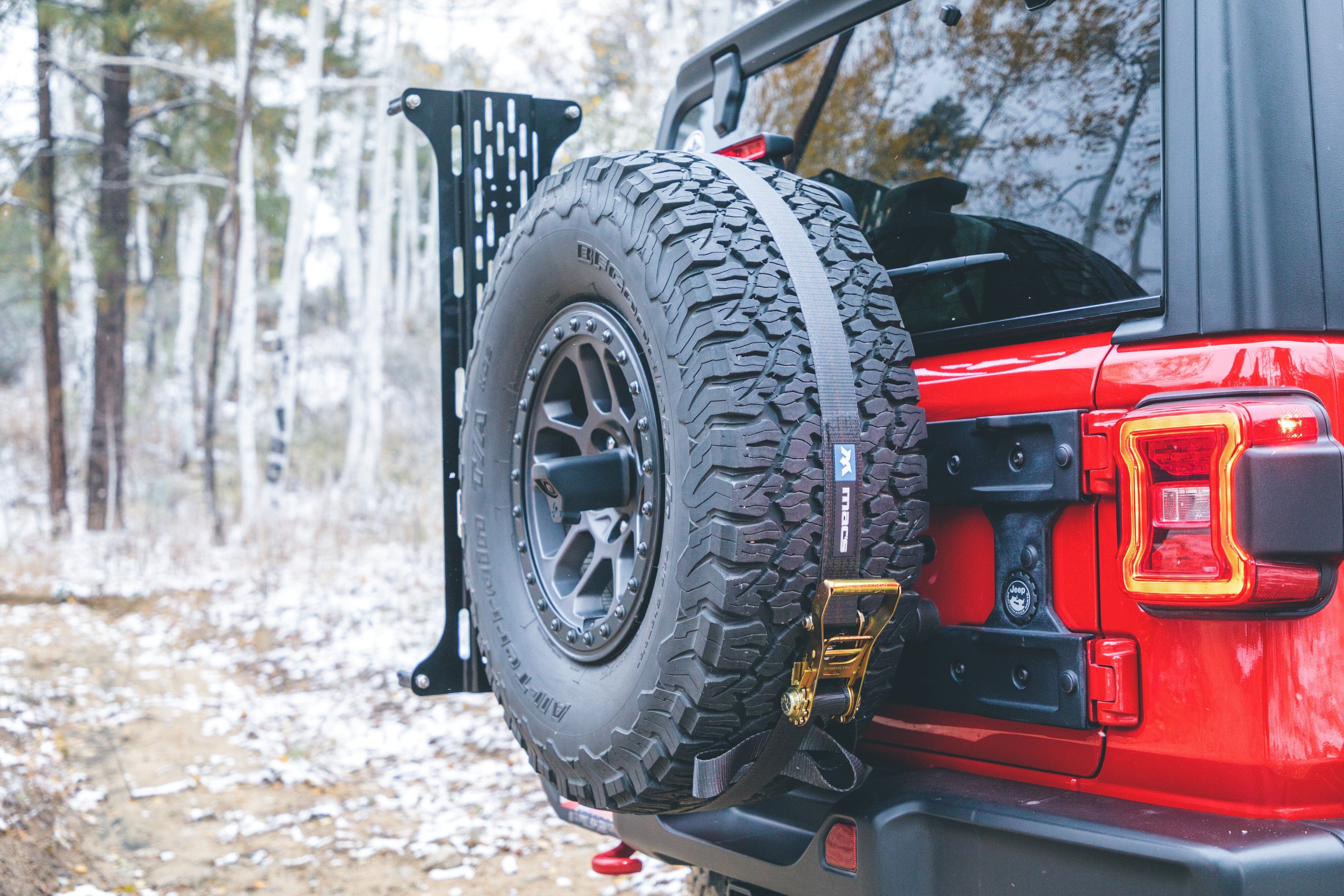Overland Kitted Spare Tire MAXTRAX Mounting System - Image 3