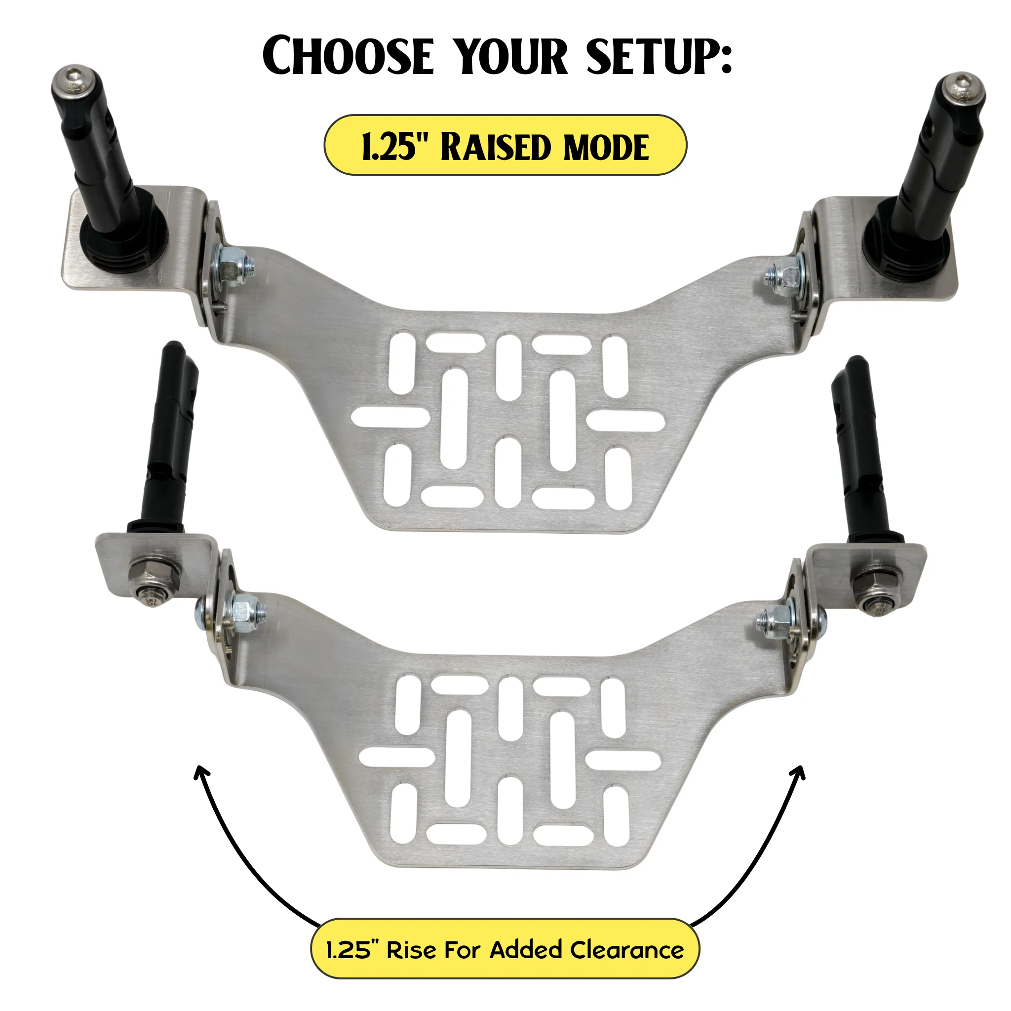 Overland Kitted Stealth Folding MAXTRAX® Roof Rack Mount - Image 6