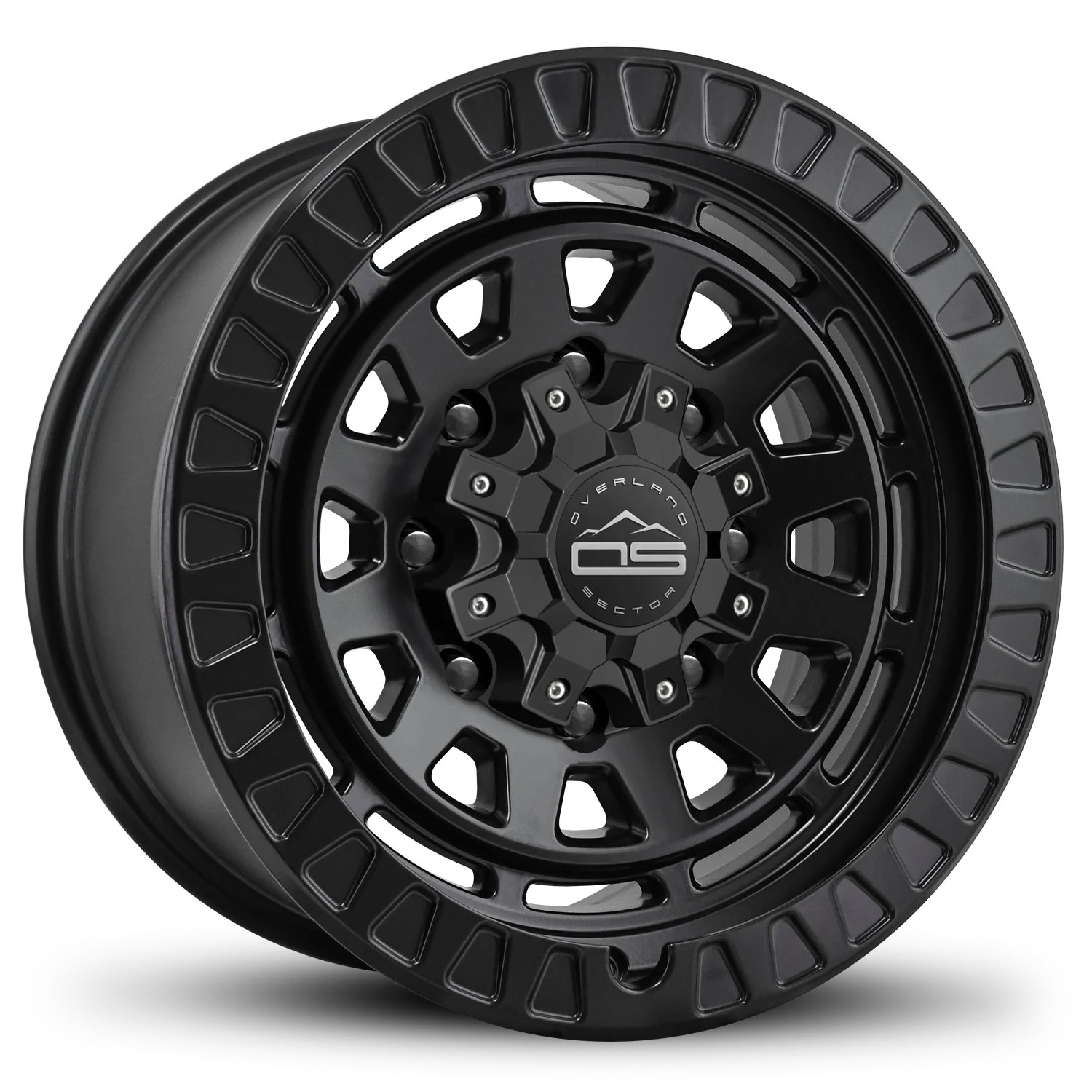 Overland Sector Venture 17x9 +0 8x180mm 124.1mm Satin Black