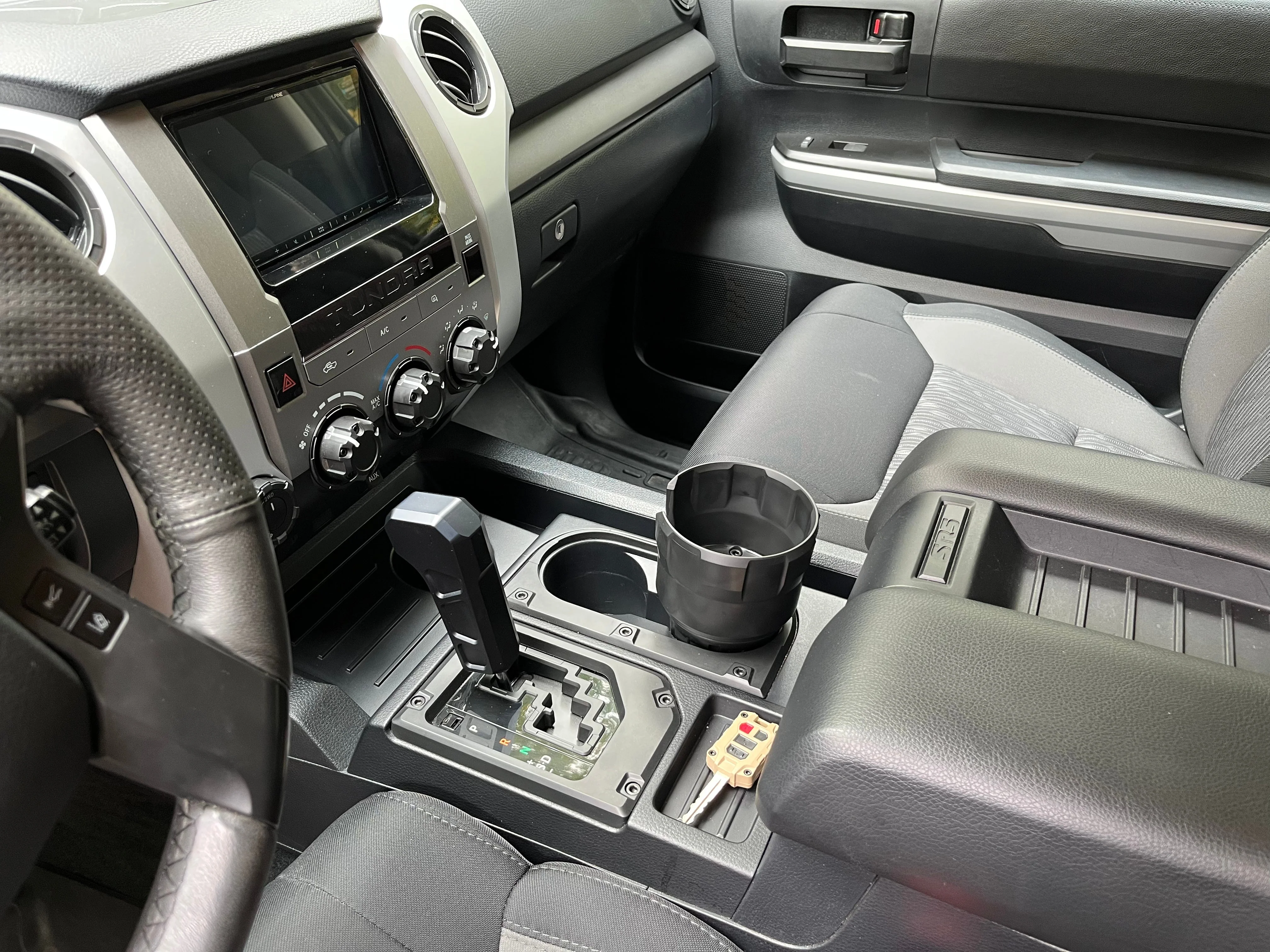 Oversize Cup Holder (2014-2021 Tundra) - BLACK - Image 5