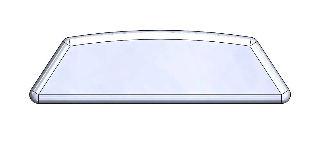 Panic Button Spacer - Injection Fob IF007 (Wrangler JK)