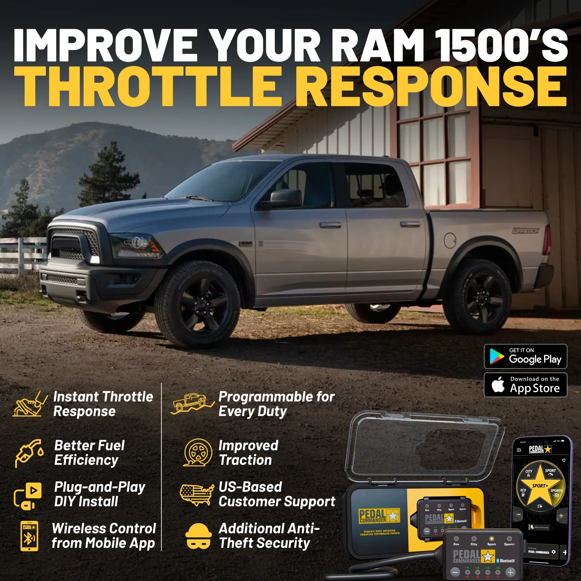 Pedal Commander for RAM 1500 Classic - Image 4