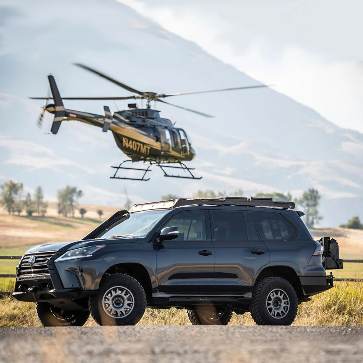 Prinsu LX570 Roof Rack | 2016-2021