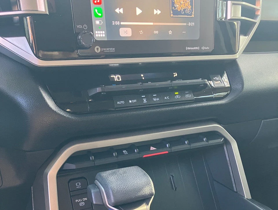 Radio Knob (2022+ Tundra 8" Screen) - BLACK - Image 4