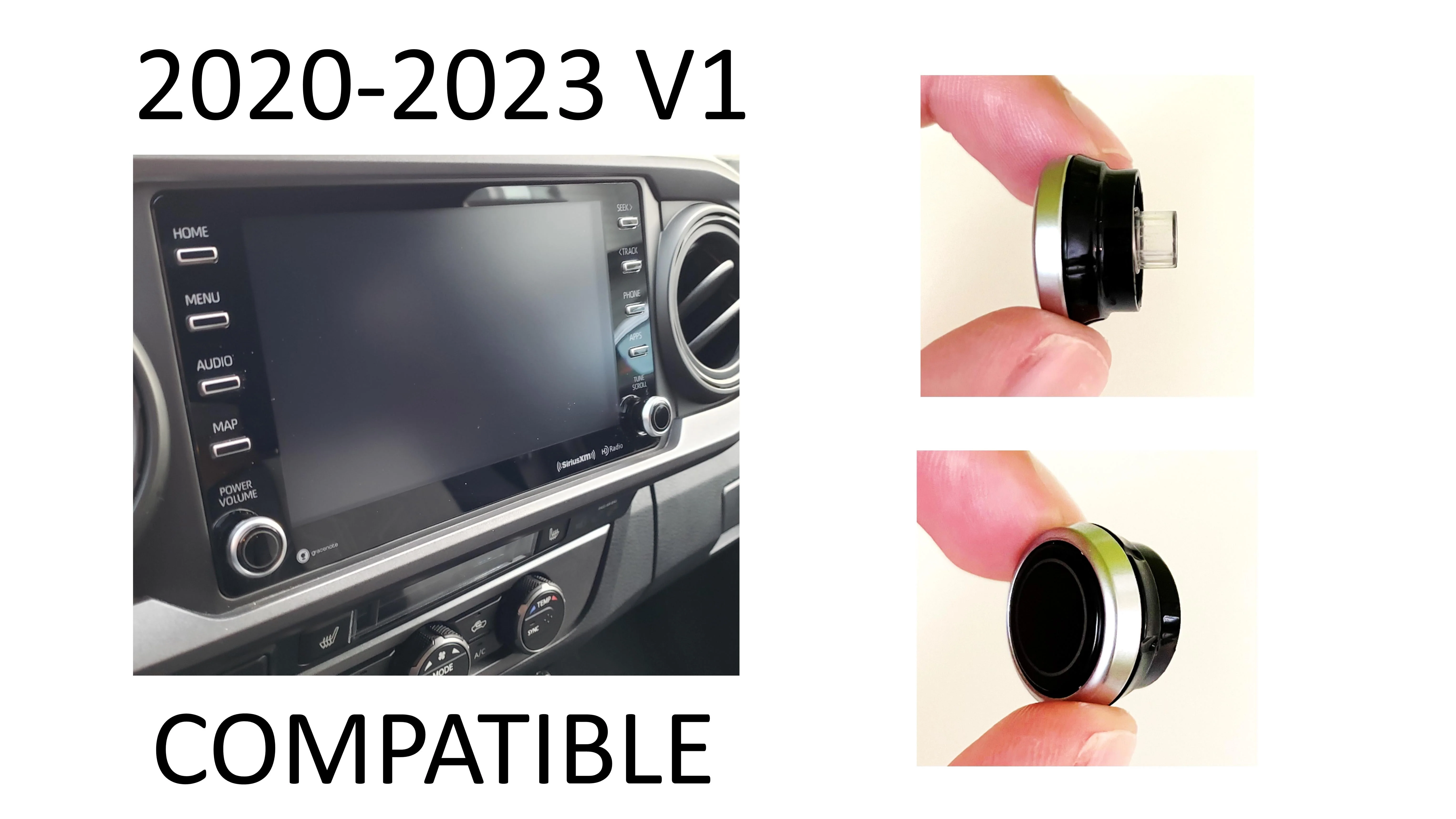 Radio Knobs (2020-2023 Tacoma V1) - VOODOO BLUE - Image 6