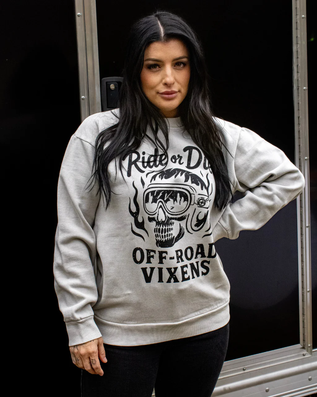 Raise Hell Heavyweight Crew Sweatshirt