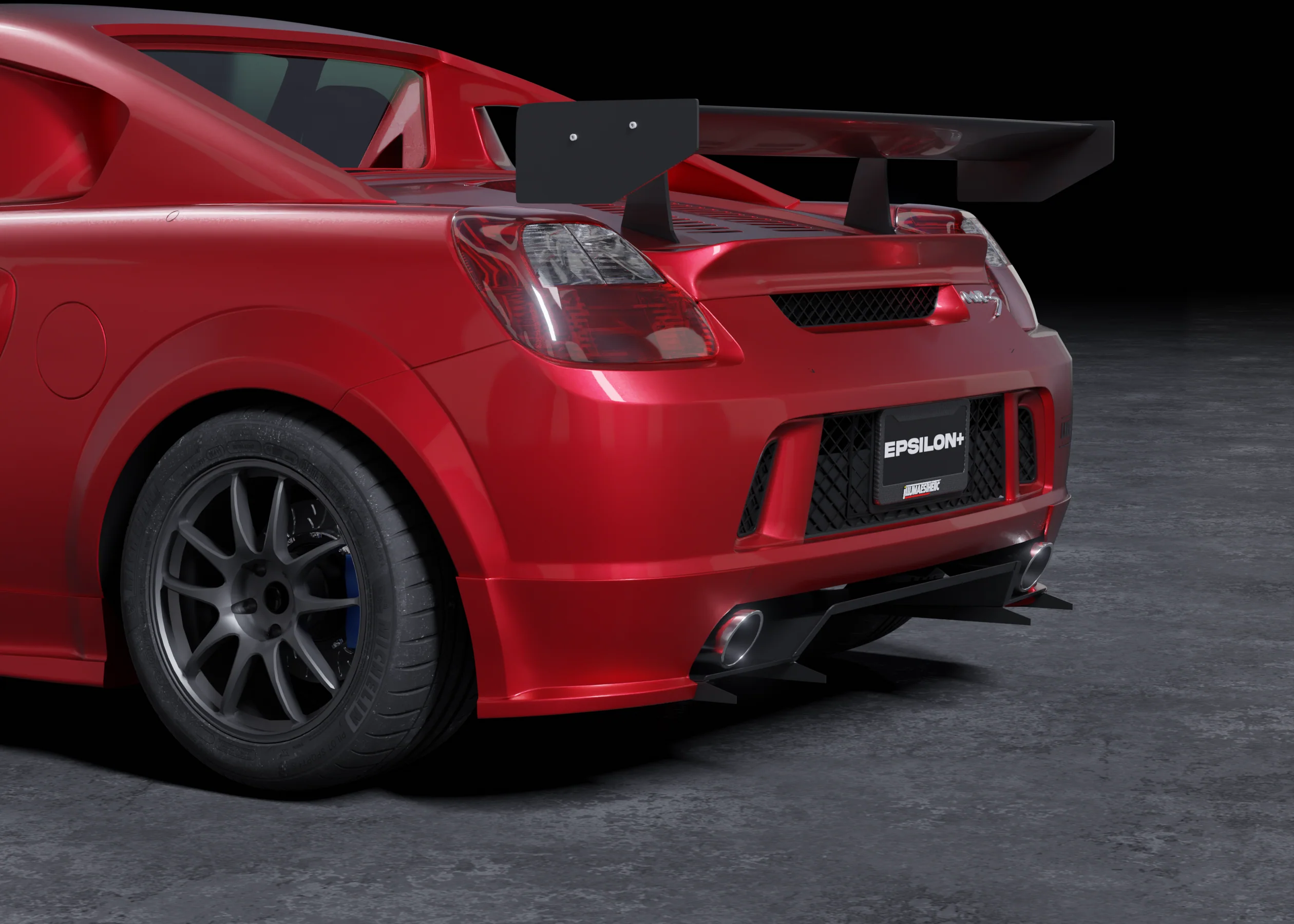 Rear Bumper Spats – Toyota MR2 Spyder (ZZW30, 2000-2005) - Image 5