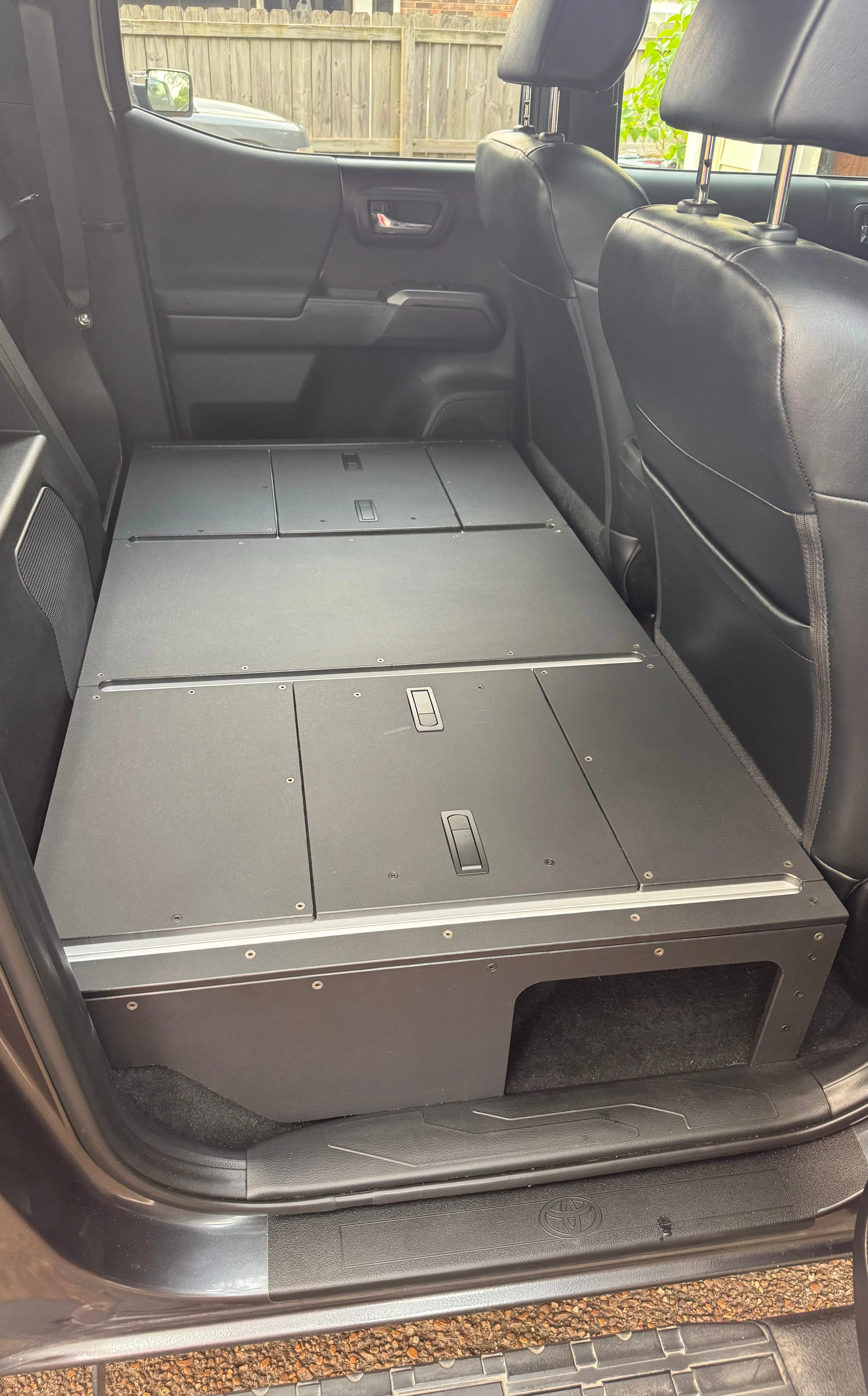 Rear Seat Delete Kit Toyota Tacoma 3rd Gen. - Image 4