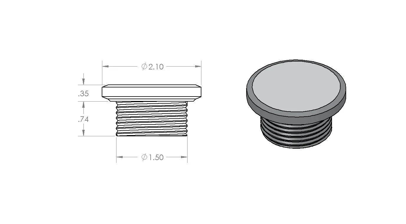 Ruffstuff Oil Fill Plug - Image 8