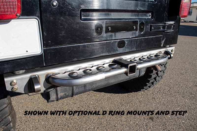 Ruffstuff Rear Overlay Bumper For Jeep TJ/LJ/YJ - Image 2
