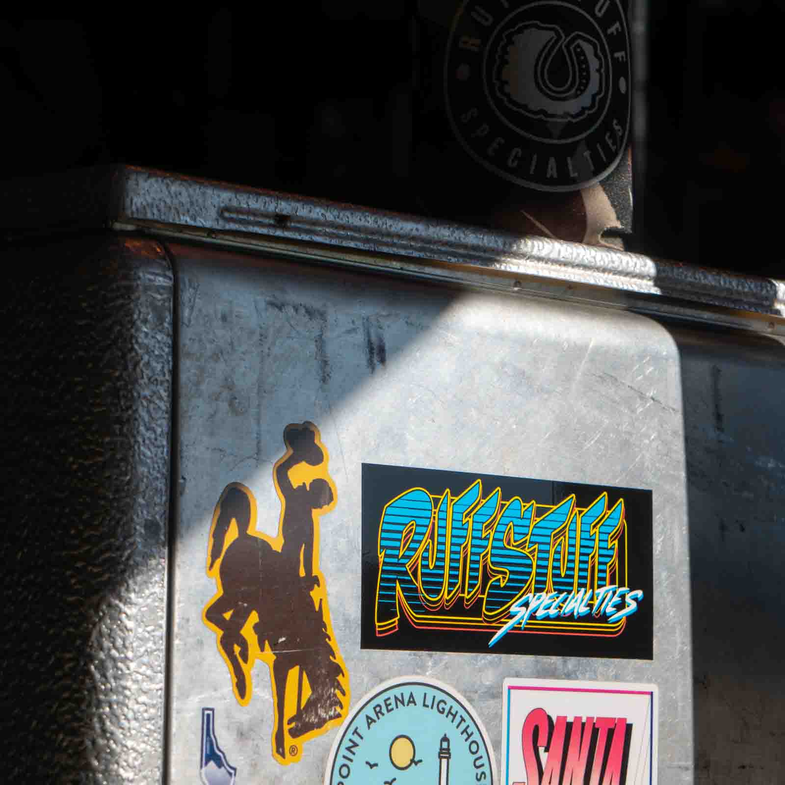 Ruffstuff Throwback Sticker - Image 2