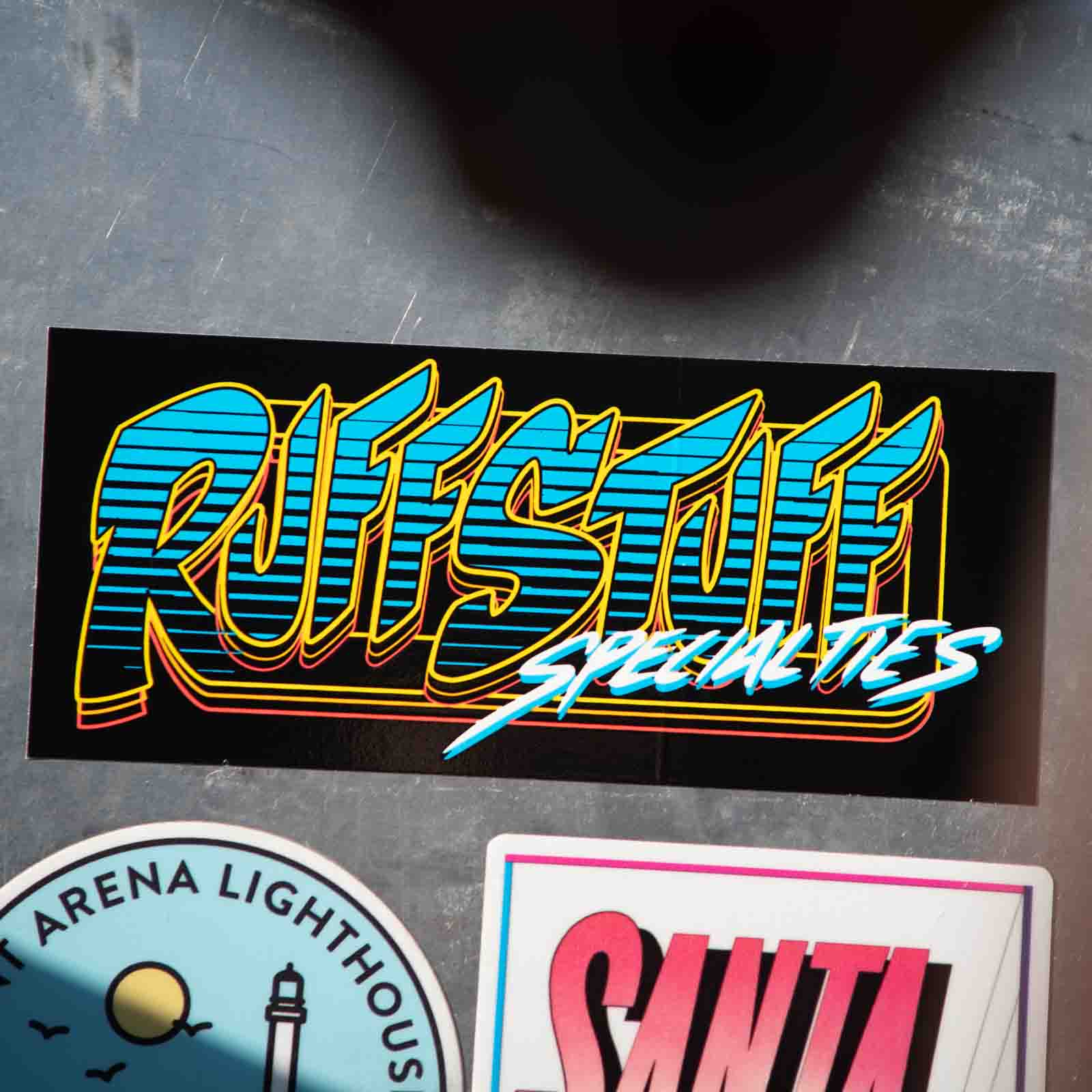 Ruffstuff Throwback Sticker - Image 3