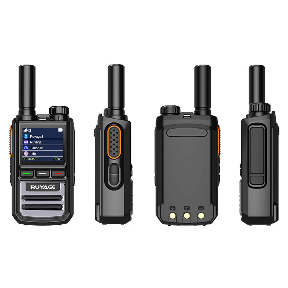 Ruyage R1 Nationwide Lte Two Way Radios Lifetime Free Unlimited Range Rechargeable Global 4g Poc,Portable Walkie Talkies Long Range for Adults Family Road Trip Truck Fleet 2 Pack - Image 6