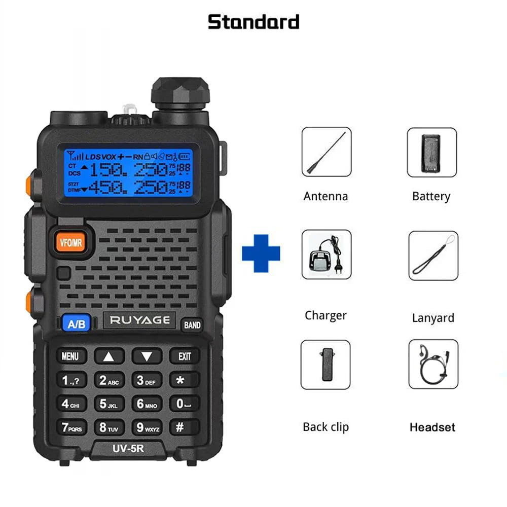 Ruyage Radio Analog Signal Walkie-Talkie(UV5R) - Image 3