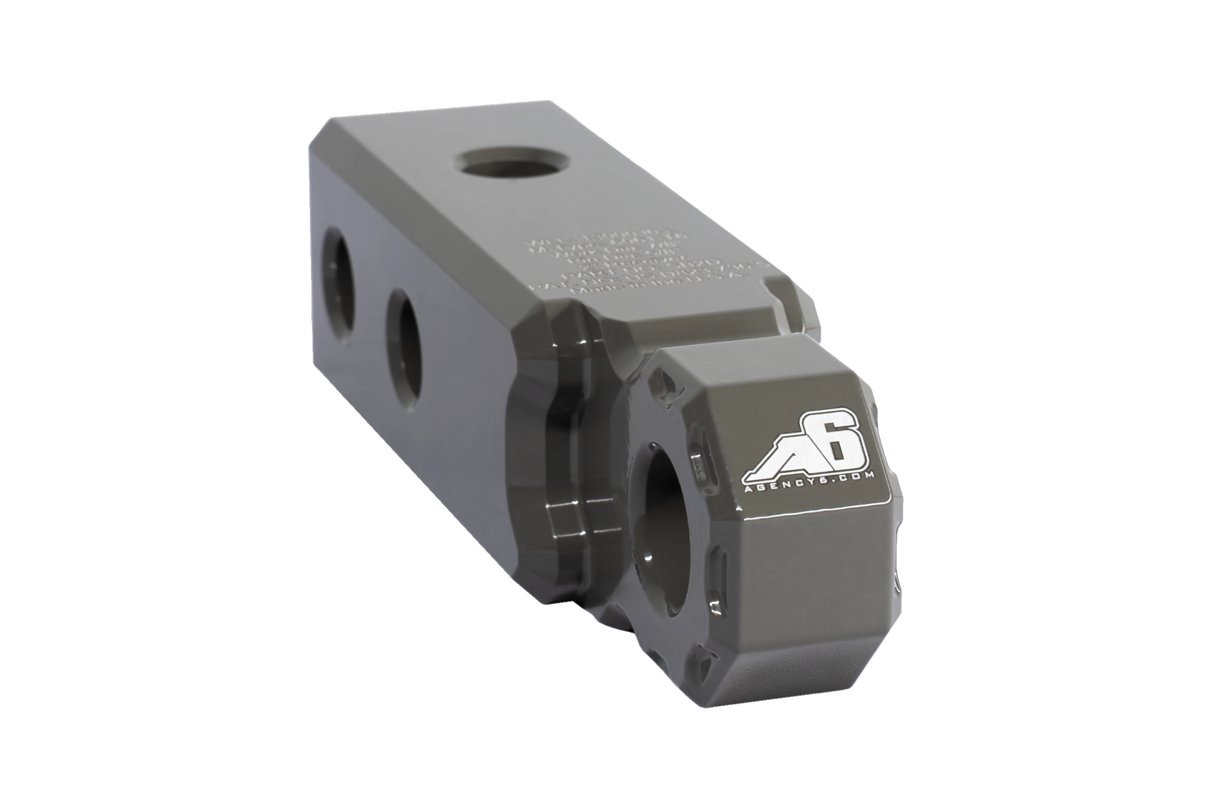 Shackle Block 2" Assembly - Grey - Image 2
