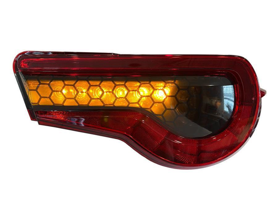 Special Edition Dark Smoke Honeycomb Tail Light Overlays - 2017-2021 Toyota 86 / Subaru BRZ - Image 3