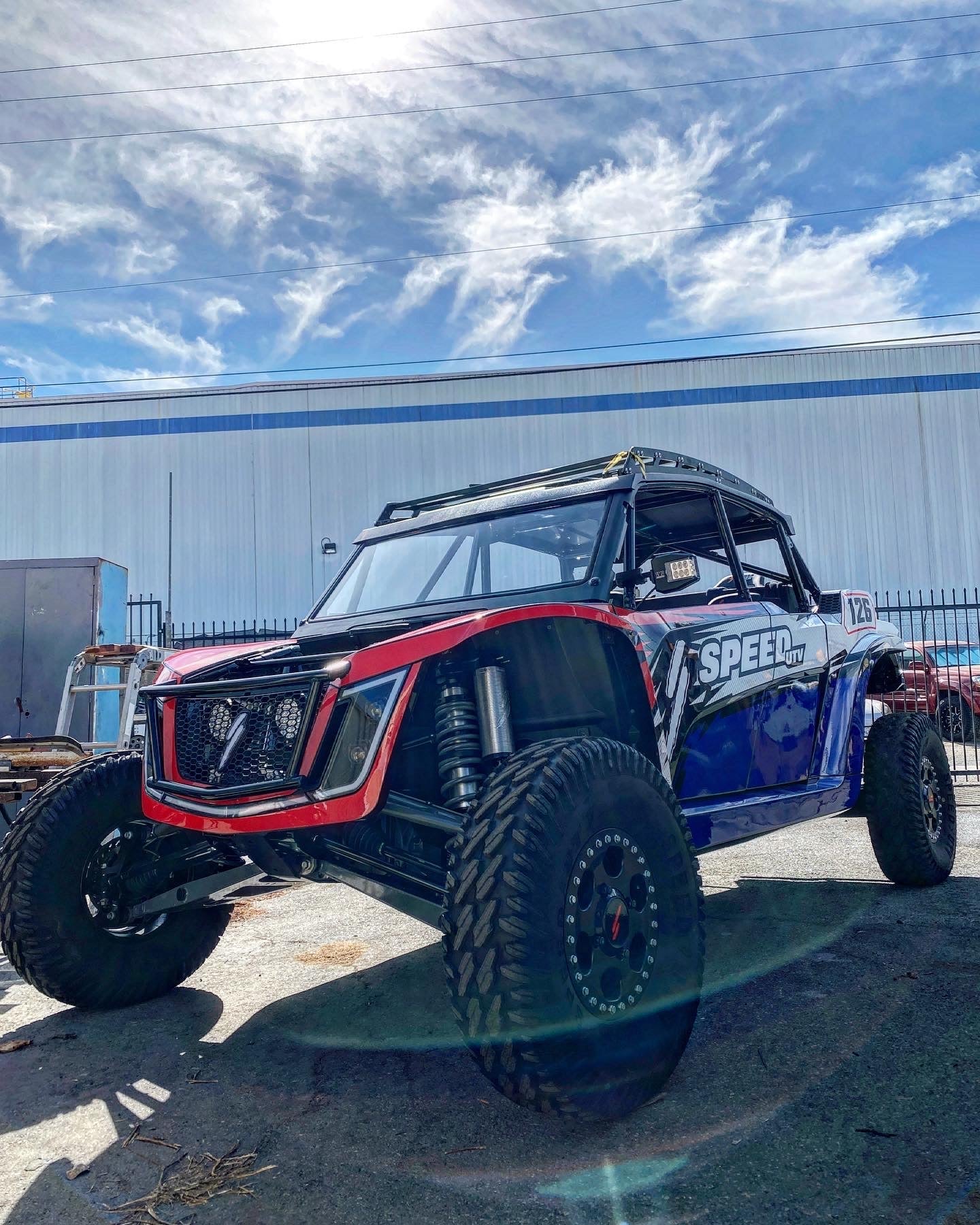 Speed UTV Behind The Grill LED Light Mount - Image 3