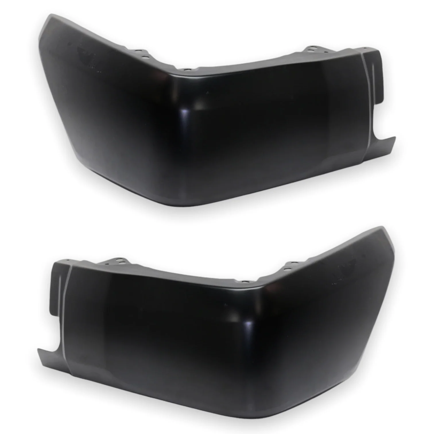 Standard Tundra Rear Bumper Caps (Metal)