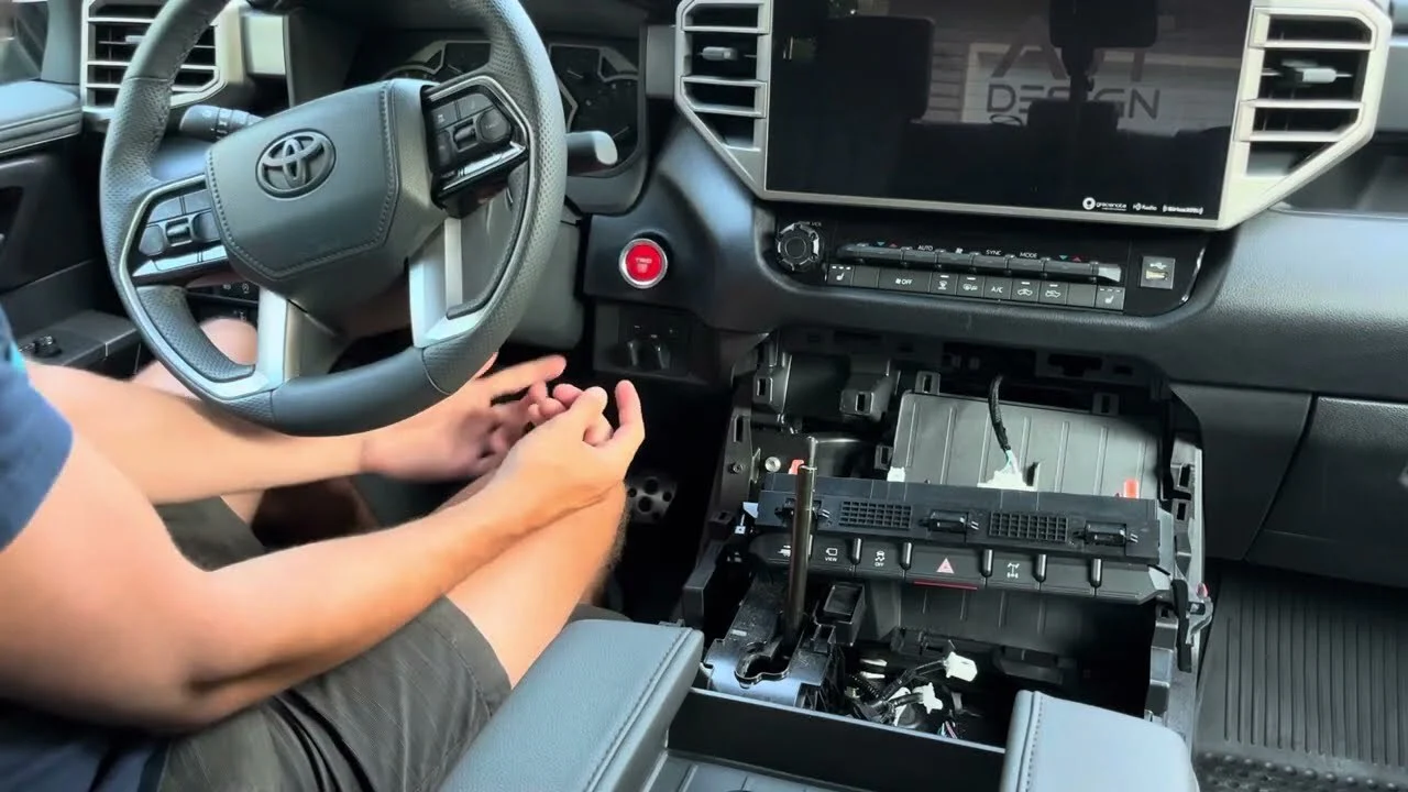 Start Button Ring (2022+ Tundra/2024+ Tacoma) - RED - Image 6