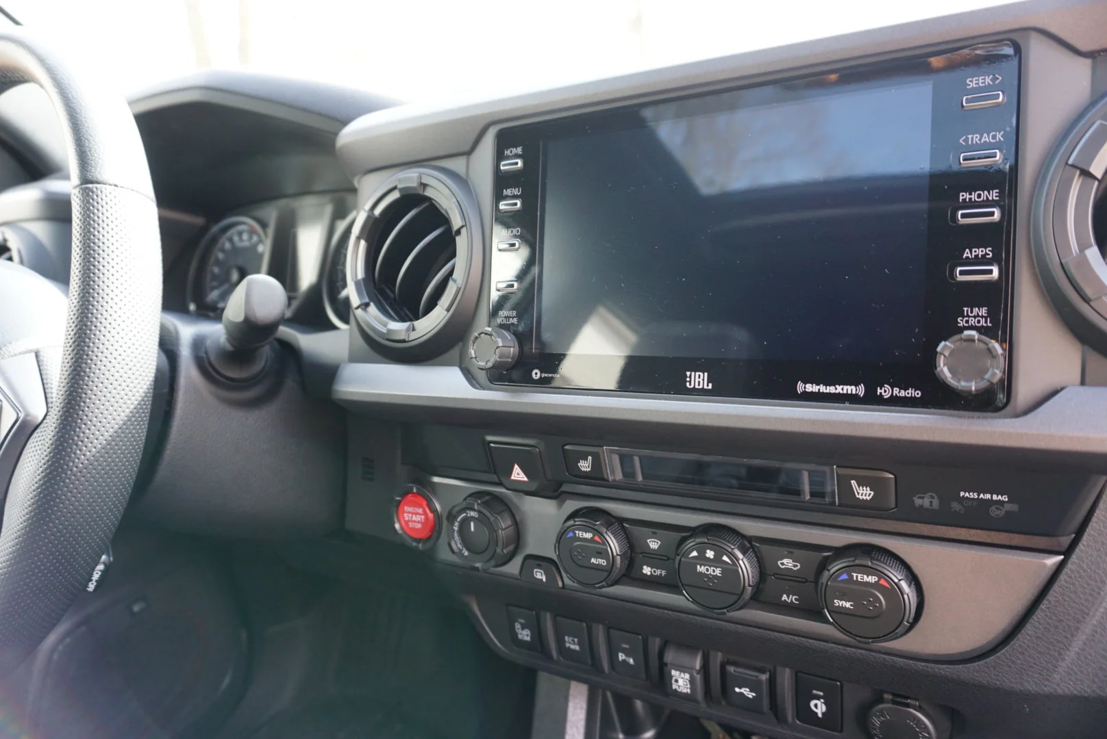 Start Button Ring + 4x4 Knob (2016-2023 Tacoma / 2020-2021 Tundra) - BLACK - Image 5