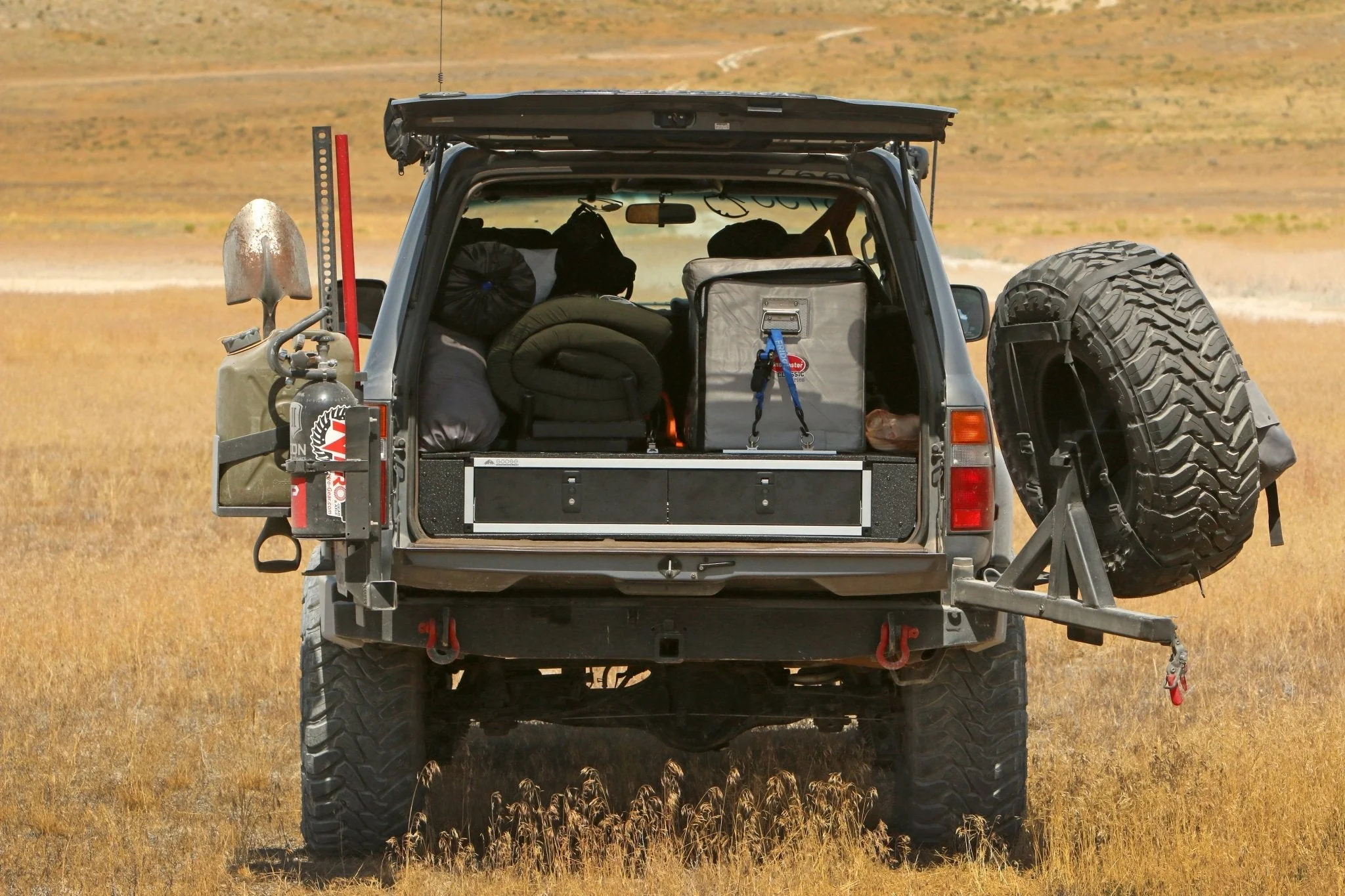 Stealth Sleep and Storage Package for Toyota Land Cruiser 1991-1997 80 Series - 43-3/8" W x 8" H x 40" D - Image 7