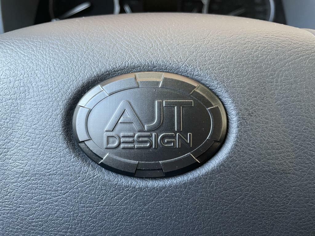 Steering Wheel Emblem Overlay (Select Toyota Models) - BLACK - AJT DESIGN - Image 6
