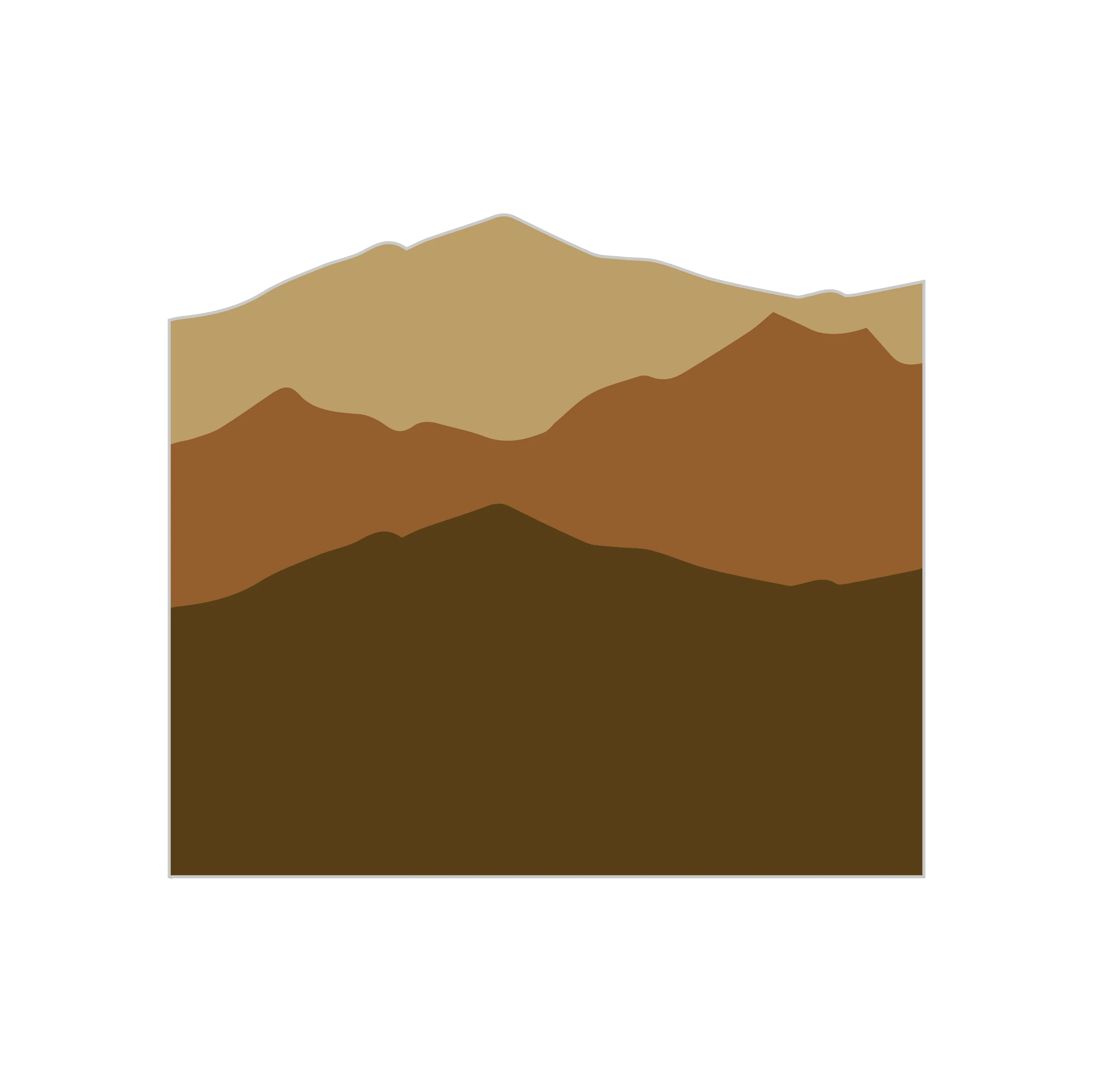 Sunset Mountain Decal - Image 10