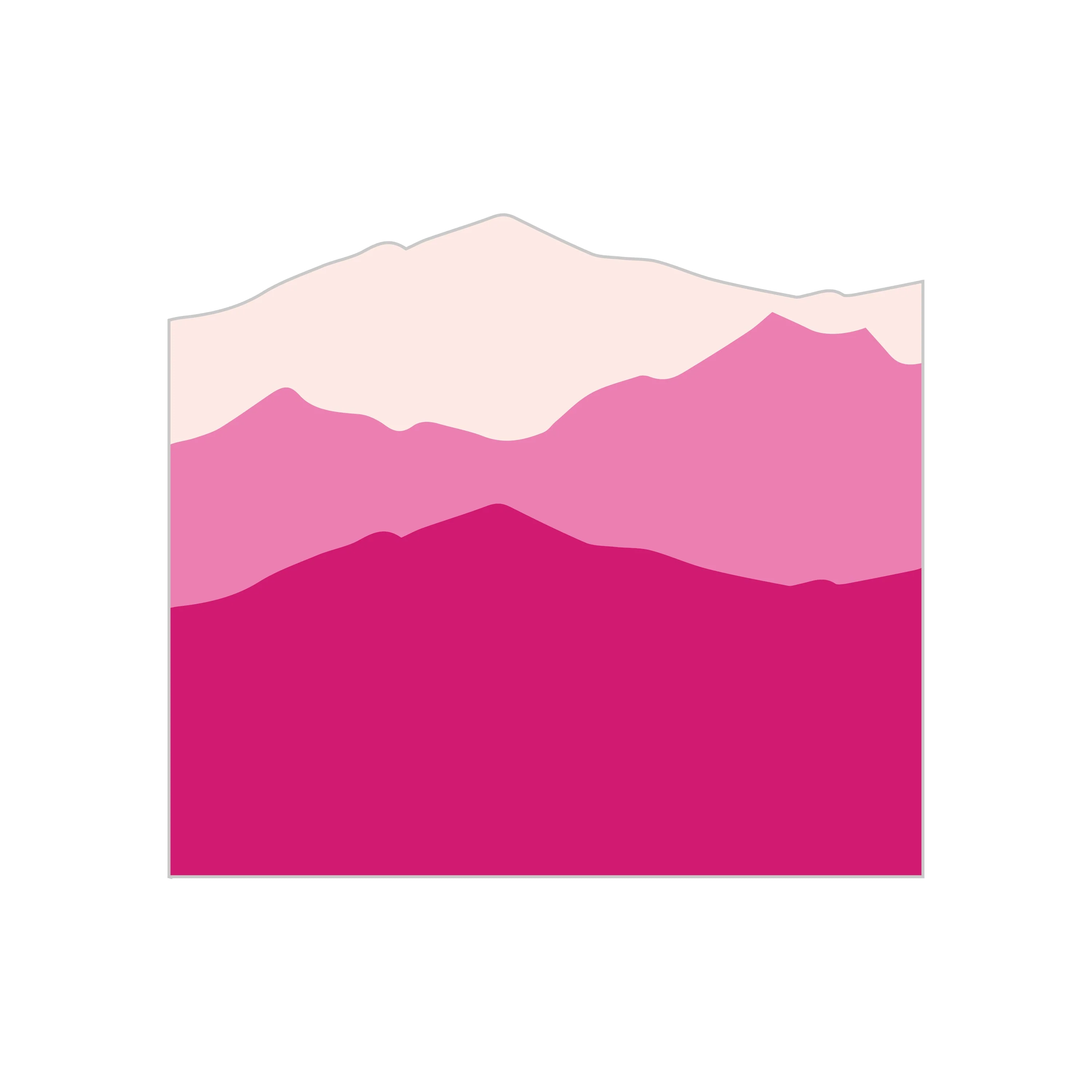 Sunset Mountain Decal - Image 12