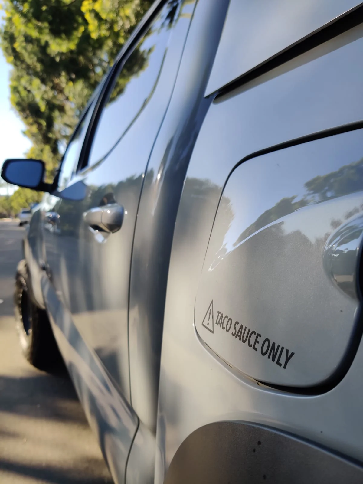 Taco sauce only! Decal - Image 5