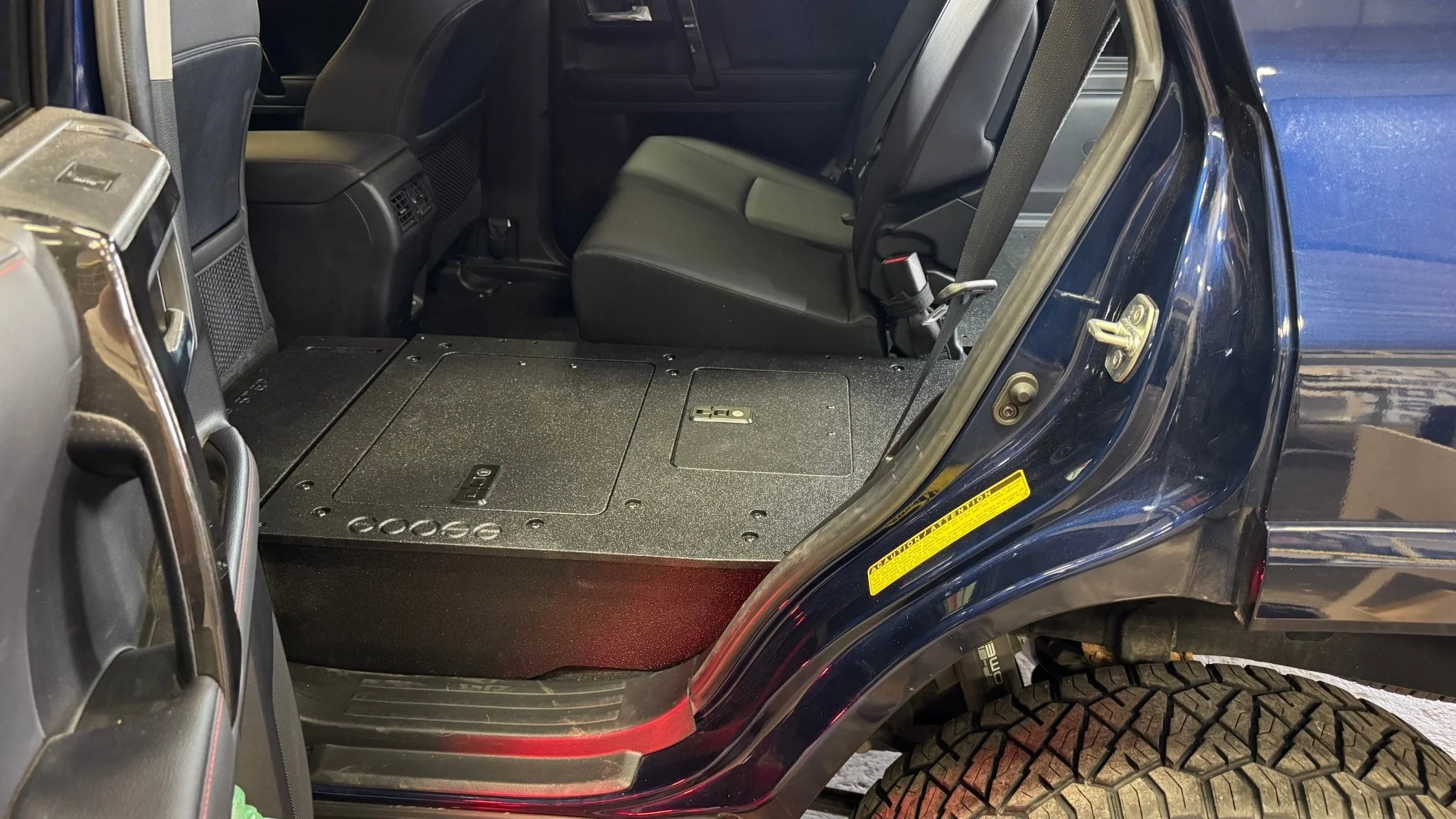 Toyota - 4Runner - 2010-2024 - 5th Gen - Standard - Explore Series - Seat Delete Plate System - Second Row - V2 - Plate Based - Image 8
