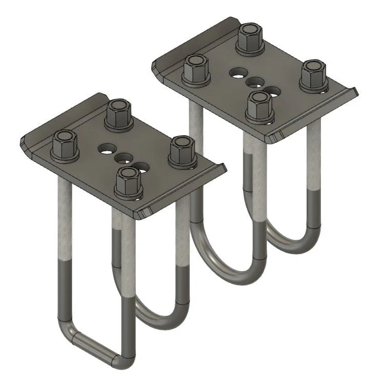 Toyota 79-83 Front Axle U-Bolt Flip Kit - Image 2