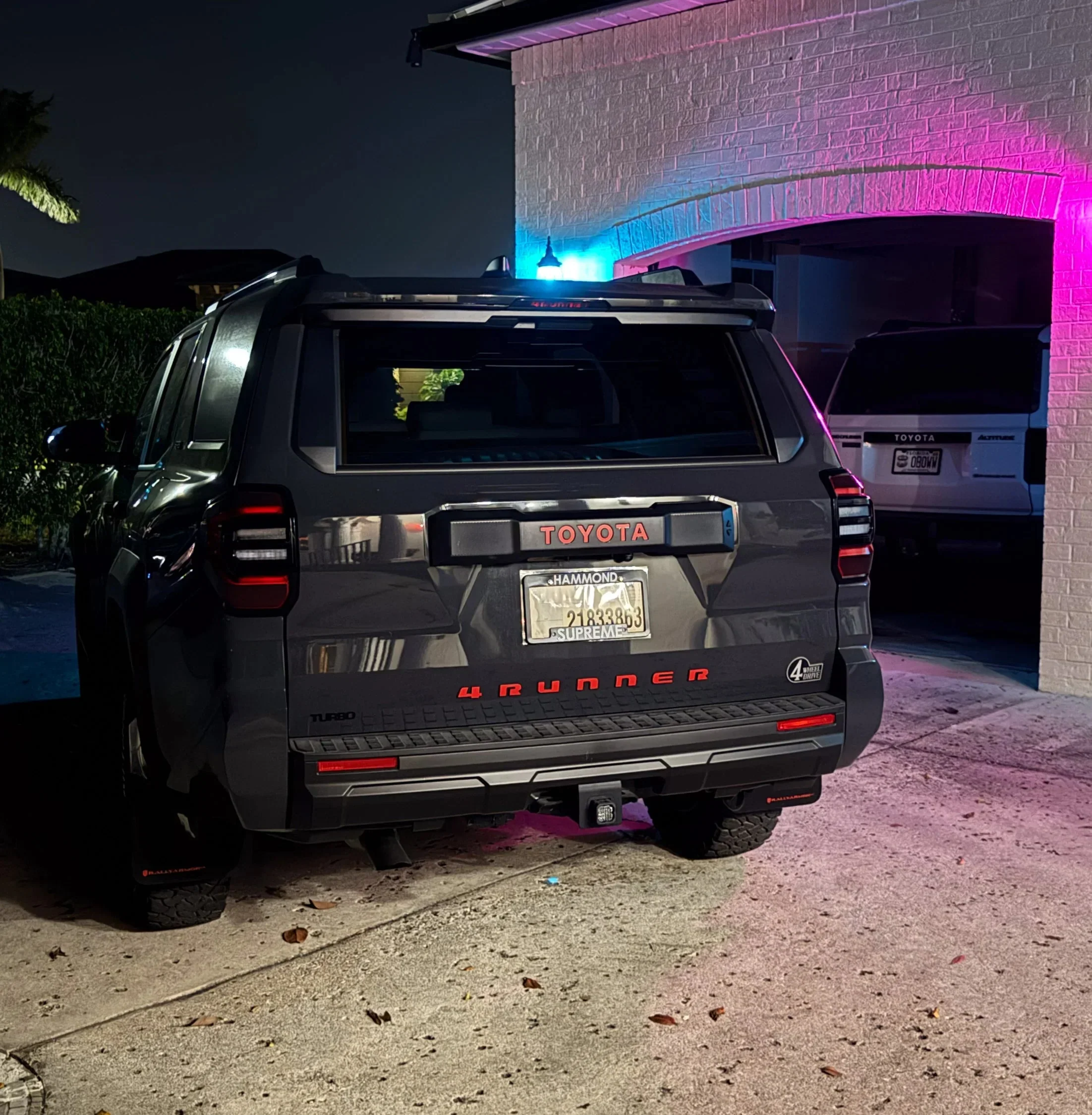 TOYOTA Emergency Reflective Rear Hatch Liftgate Emblem Overlays - 2025+ 4Runner - Image 3