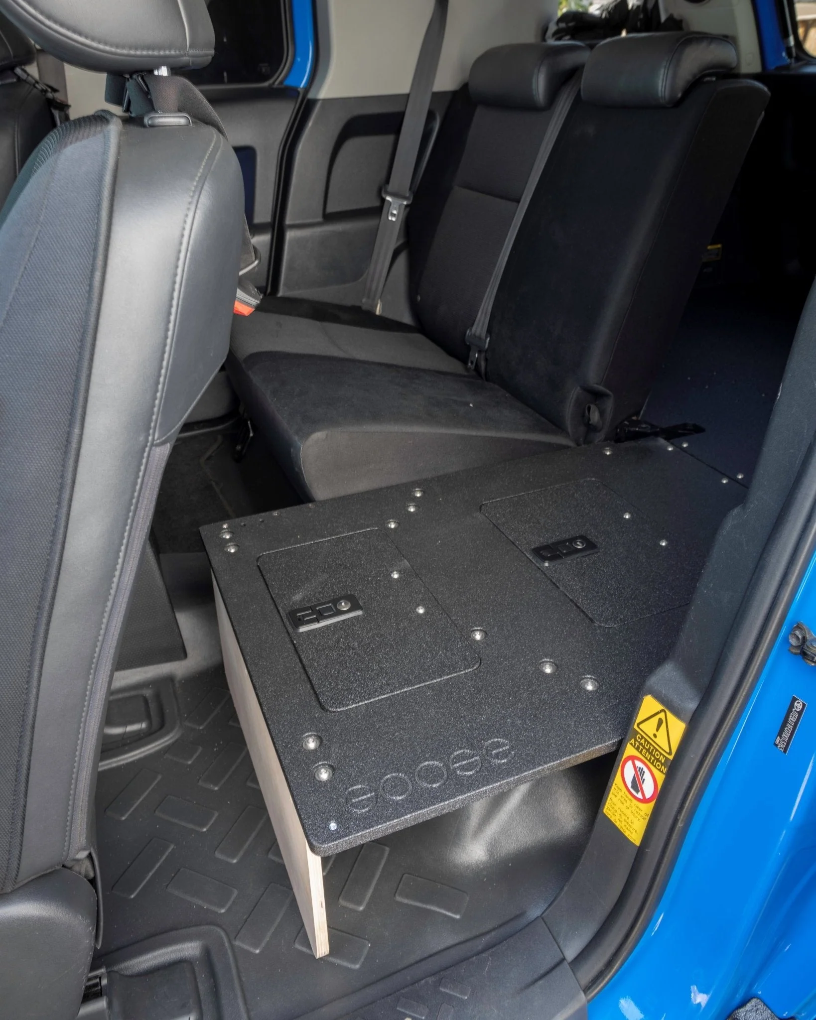 Toyota FJ Cruiser 2006-2014 - Second Row Seat Delete Plate System - Image 4